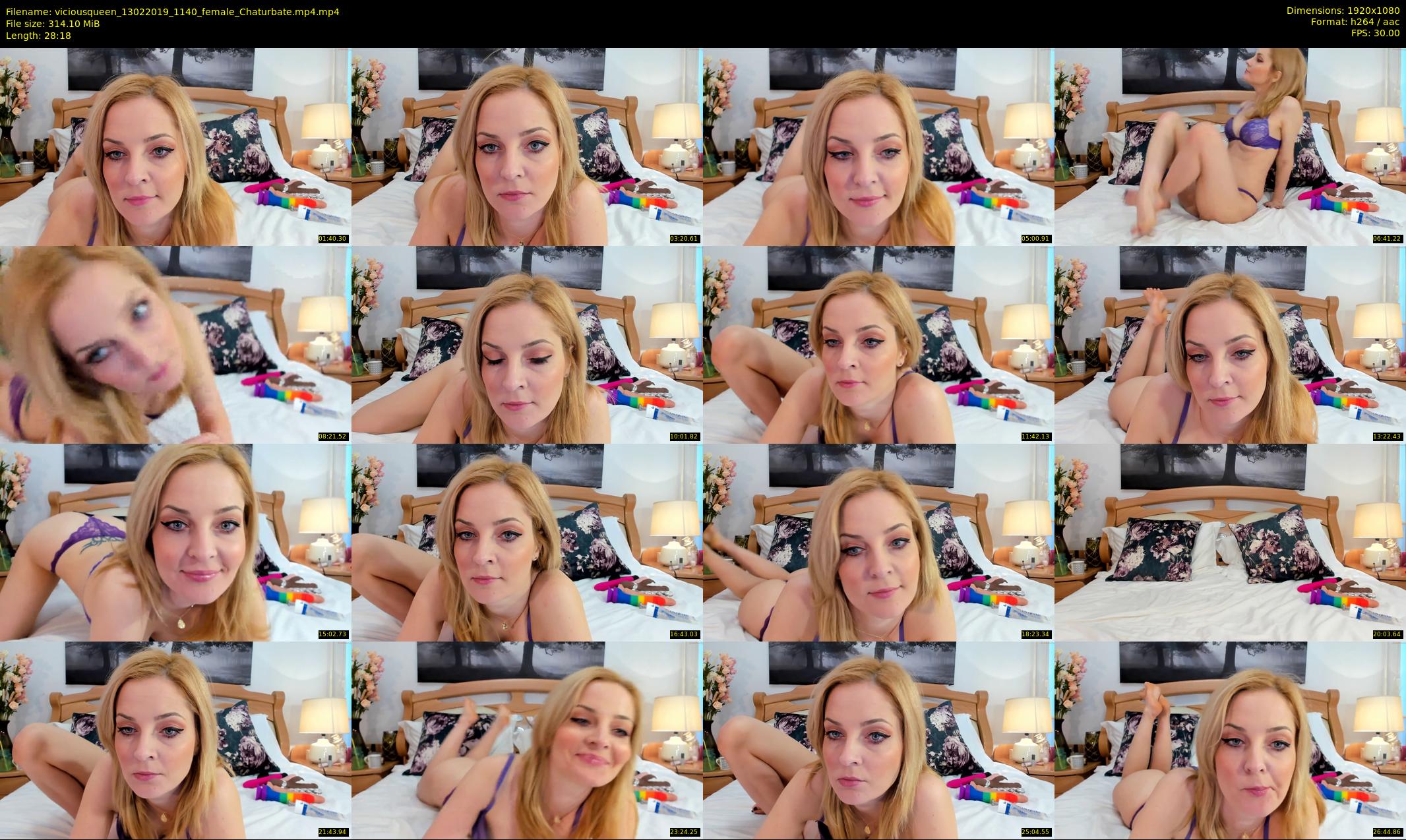 viciousqueen — 29 minute Chaturbate female cam show recording, 1080p, Feb 13, 2019