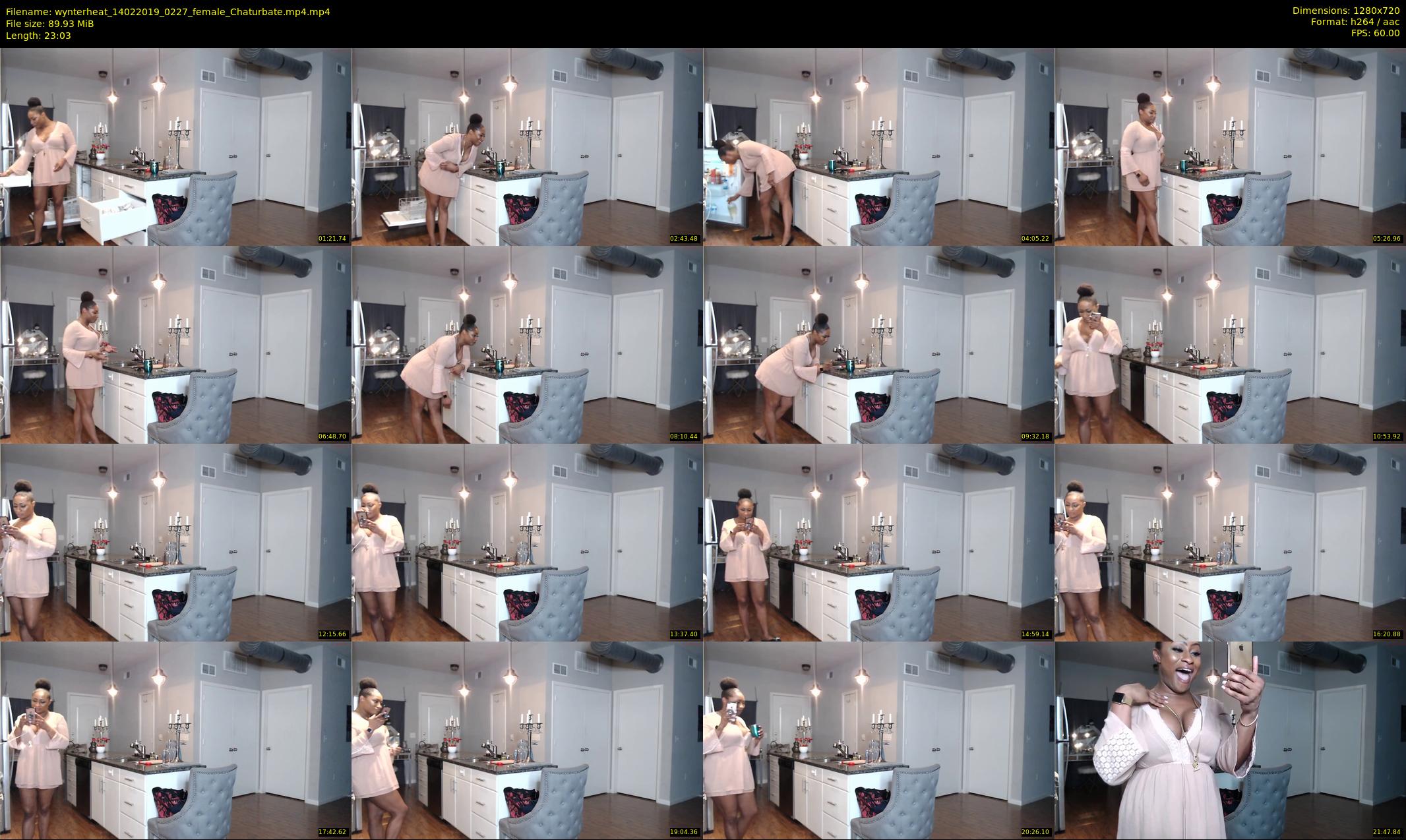 wynterheat — 24 minute Chaturbate female cam show recording, 720p, Feb 14, 2019