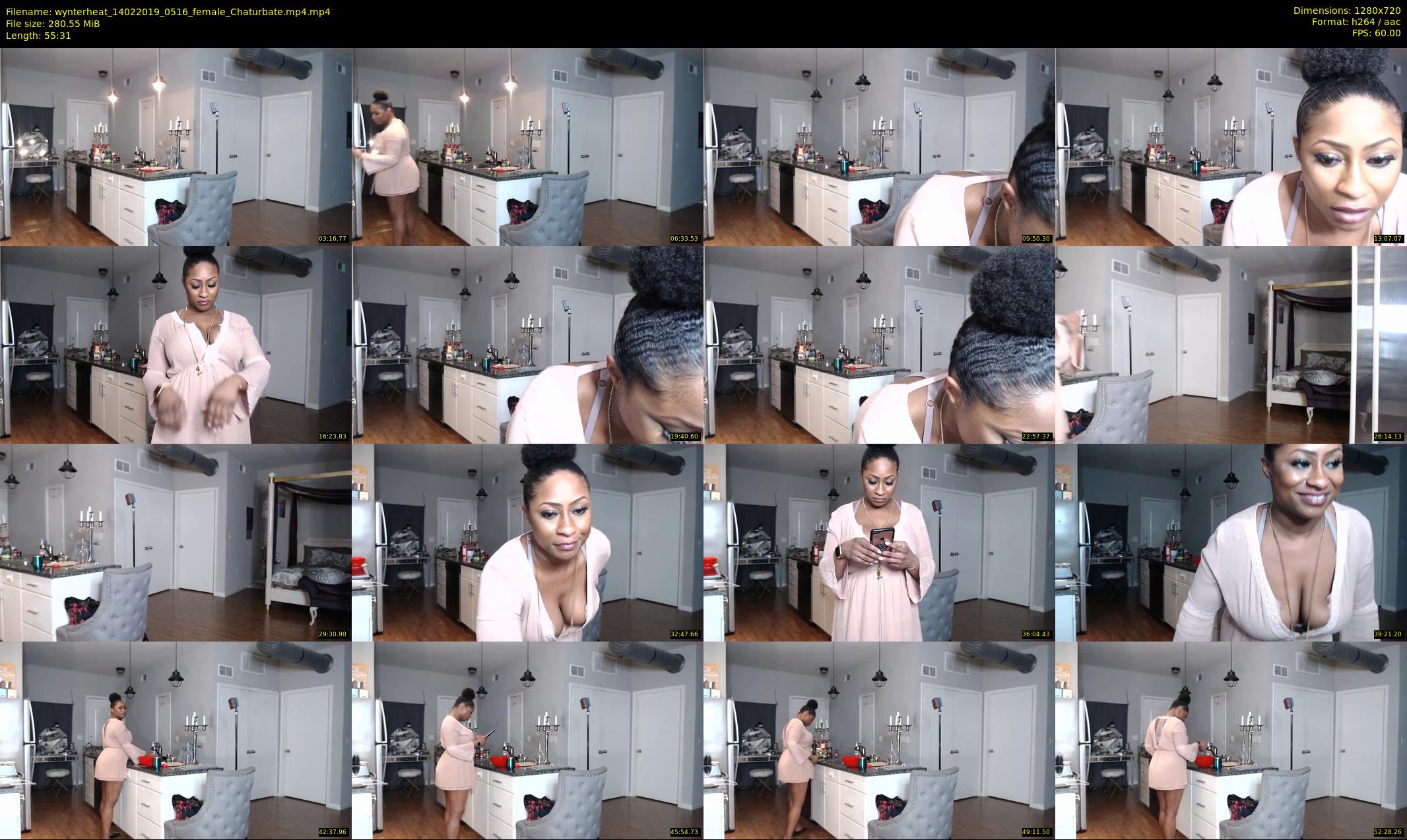 wynterheat — 56 minute Chaturbate female cam show recording, 720p, Feb 14, 2019