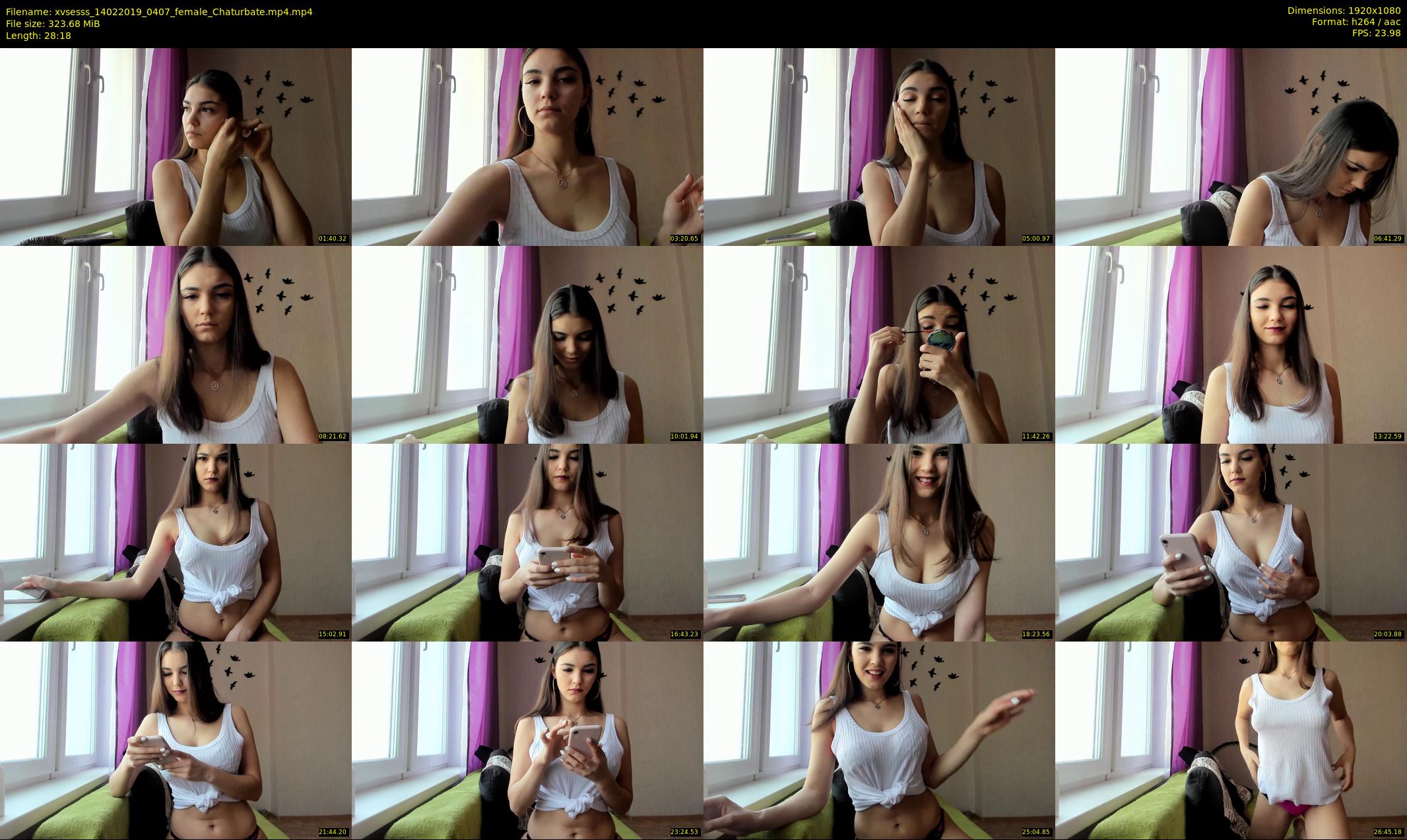 xvsesss — 29 minute Chaturbate female cam show recording, 1080p, Feb 14, 2019