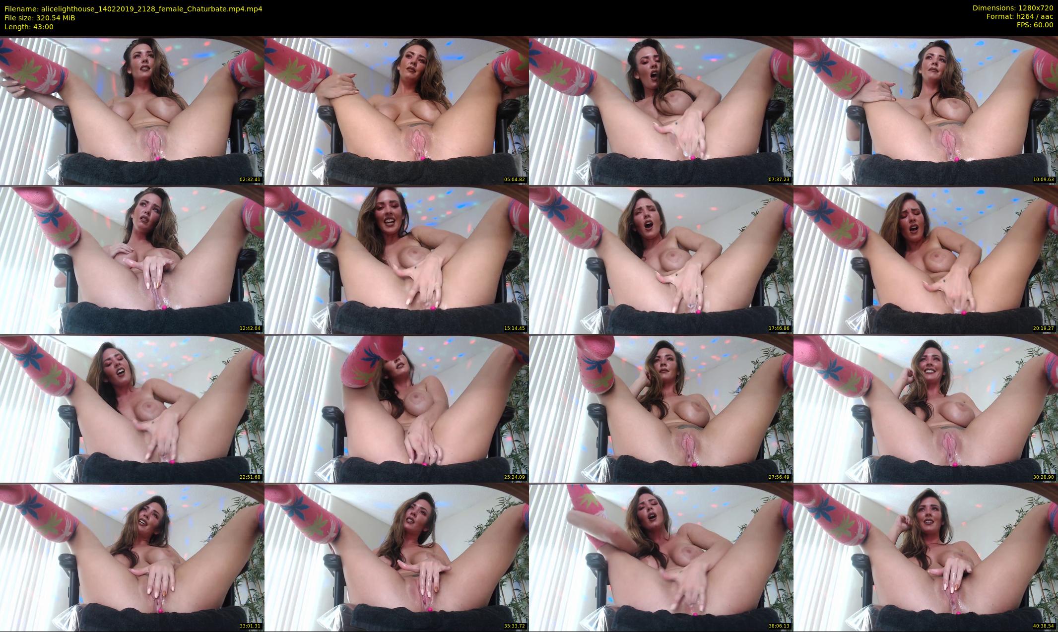 alicelighthouse — 43 minute Chaturbate female cam show recording, 720p, Feb 14, 2019