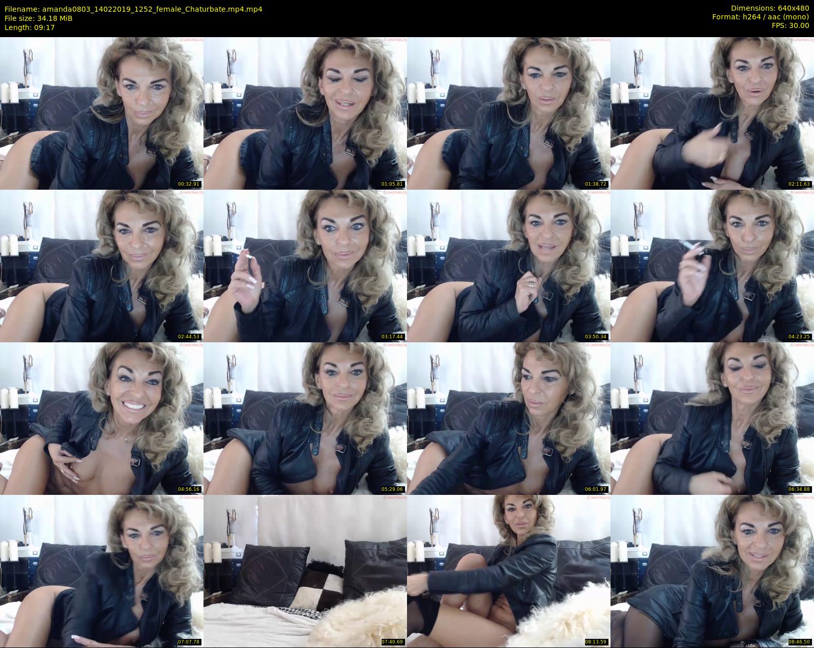 amanda0803 — 10 minute Chaturbate female cam show recording, 480p, Feb 14, 2019