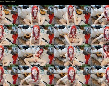 annajelly — 35 minute Chaturbate couple cam show recording, 1080p, Feb 14, 2019