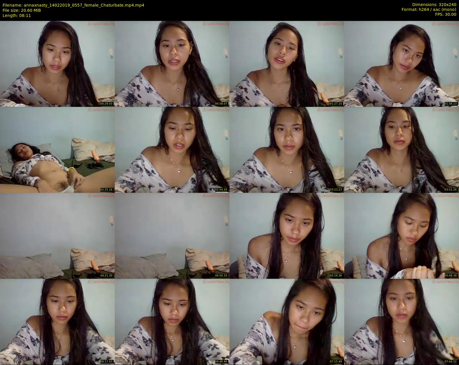 annaxnasty — 9 minute Chaturbate female cam show recording, SD, Feb 14, 2019