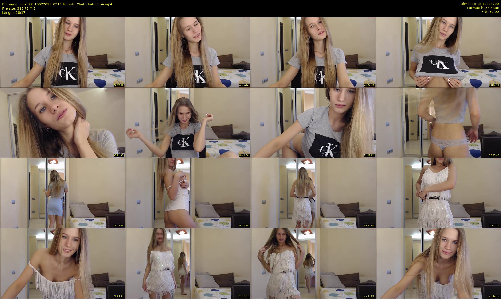 belka22 — 29 minute Chaturbate female cam show recording, 720p, Feb 15, 2019