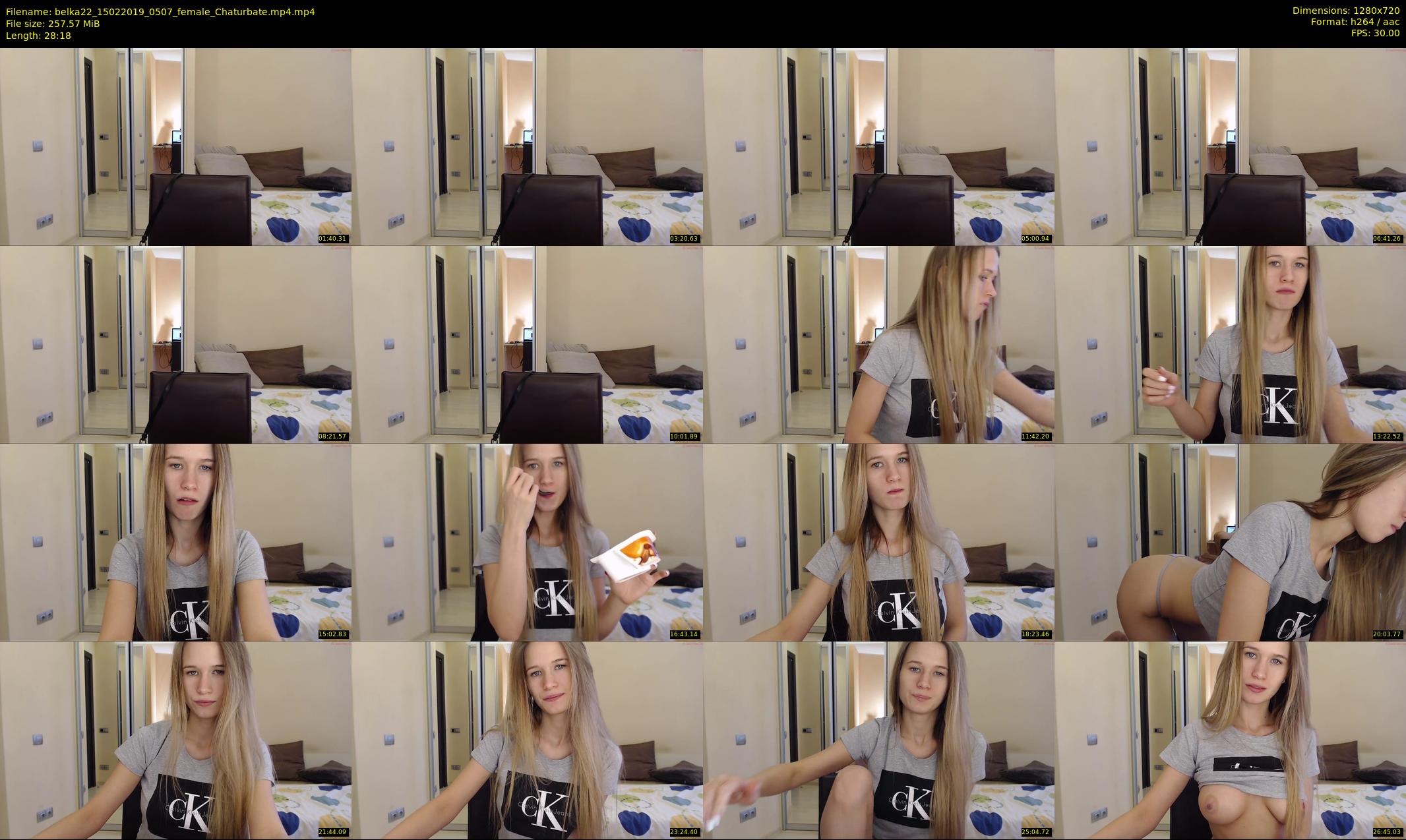 belka22 — 29 minute Chaturbate female cam show recording, 720p, Feb 15, 2019