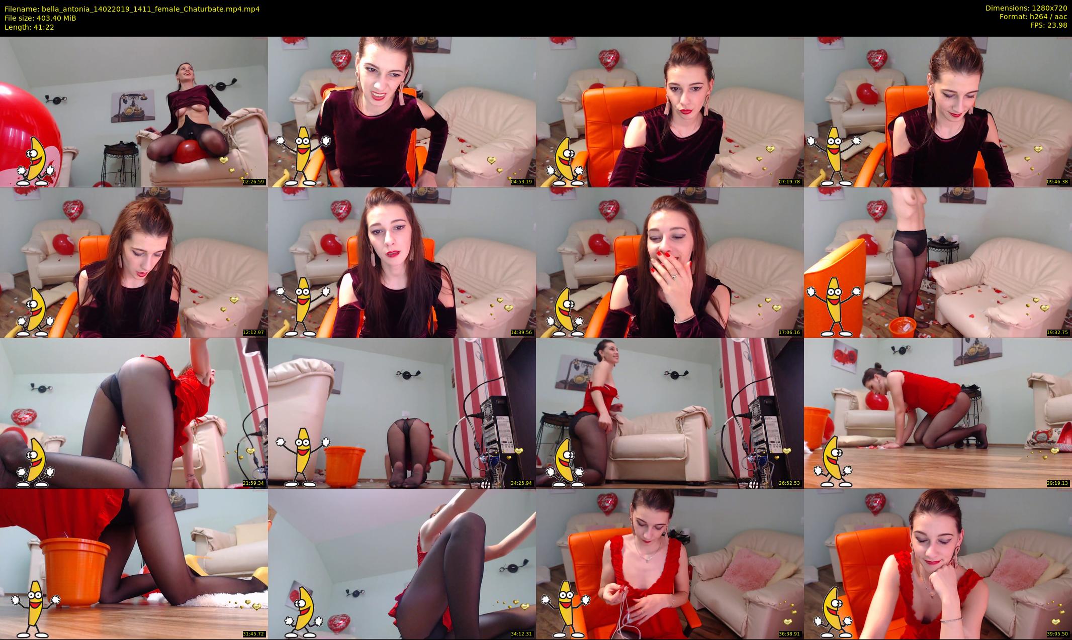 bella_antonia — 42 minute Chaturbate female cam show recording, 720p, Feb 14, 2019