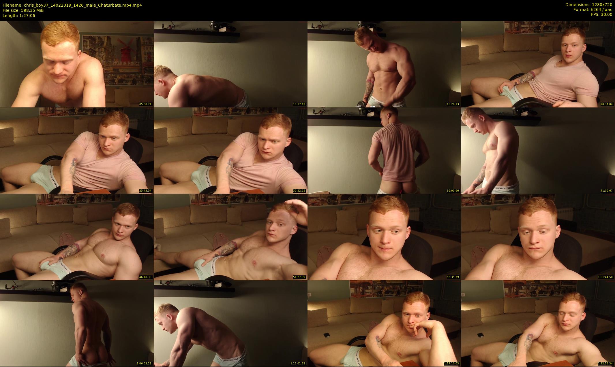 chris_boy37 — 88 minute Chaturbate male cam show recording, 720p, Feb 14, 2019