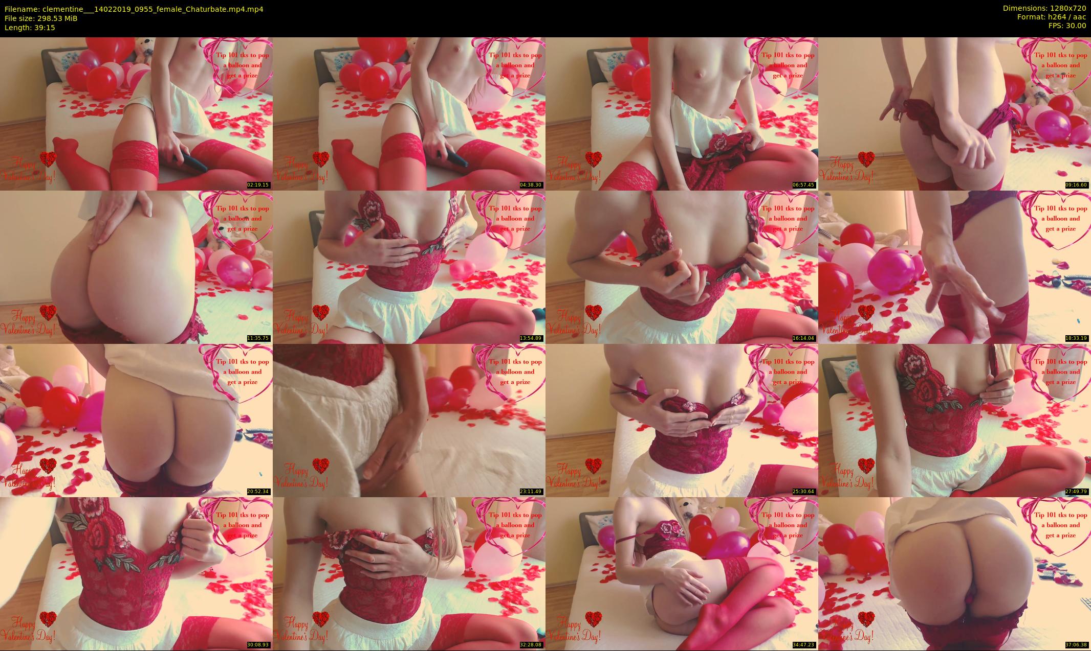 clementine__ — 40 minute Chaturbate female cam show recording, 720p, Feb 14, 2019