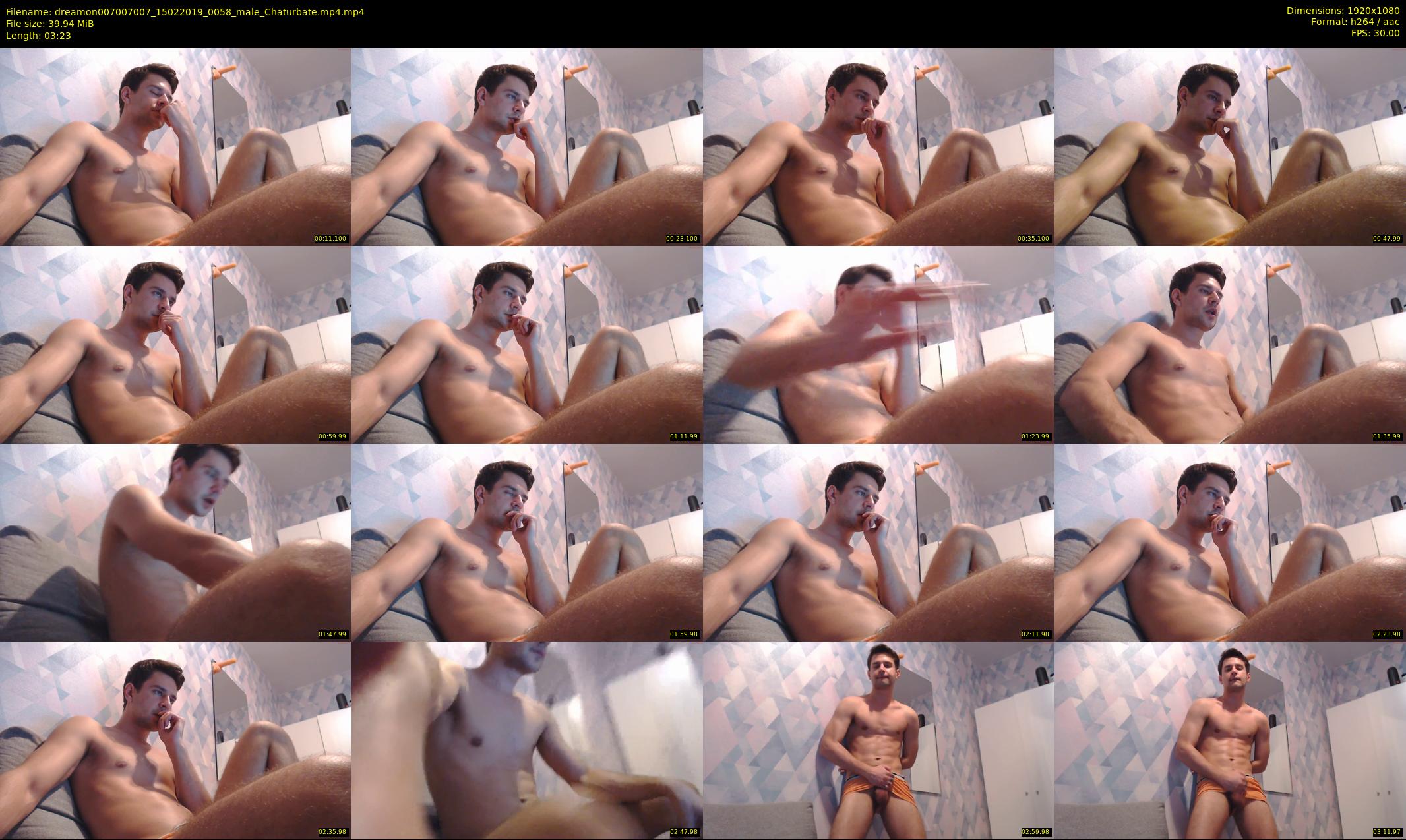 dreamon007007007 — 4 minute Chaturbate male cam show recording, 1080p, Feb 15, 2019