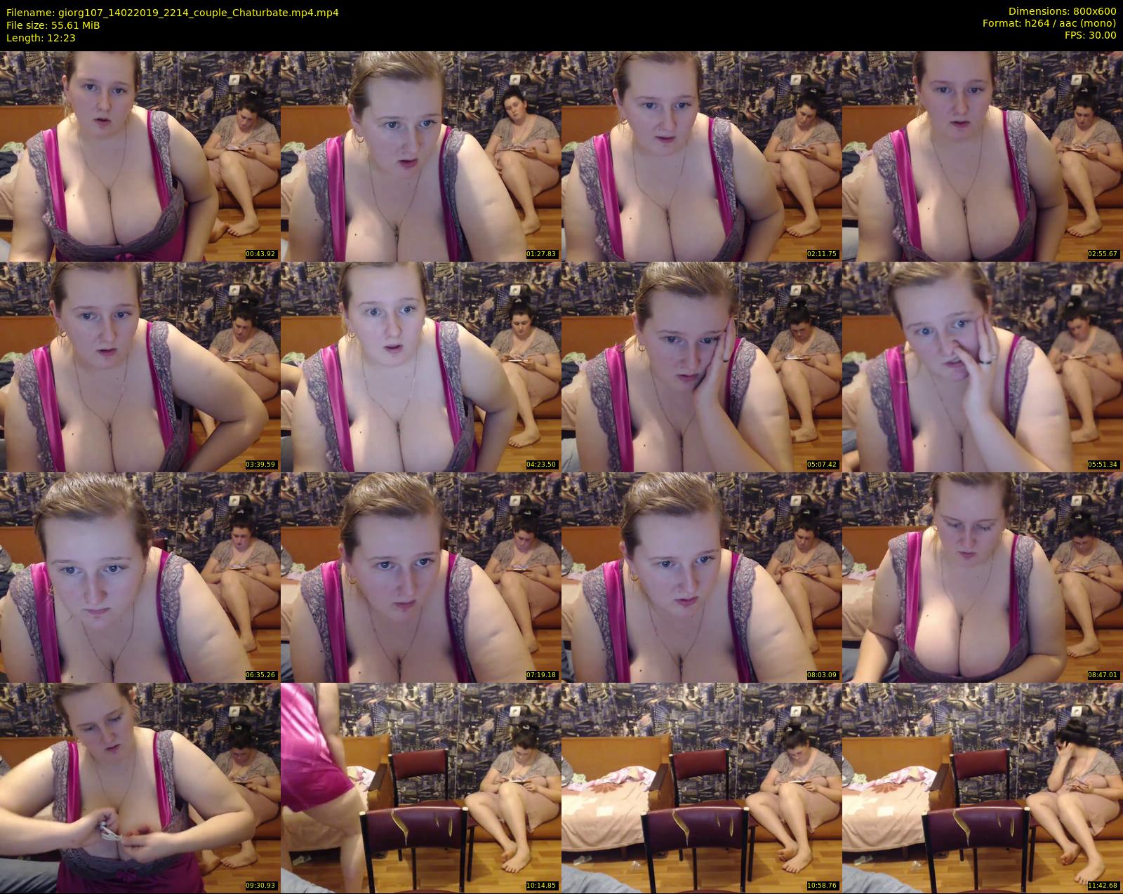 giorg107 — 13 minute Chaturbate couple cam show recording, 480p, Feb 14, 2019