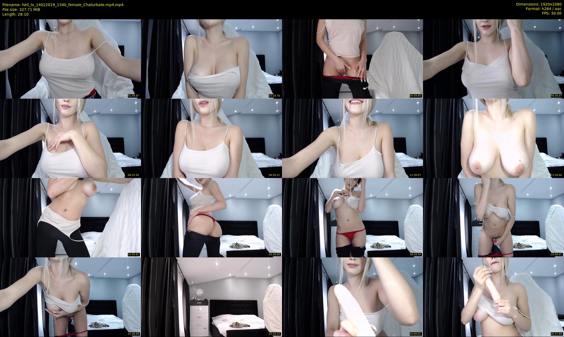 hell_lo — 29 minute Chaturbate female cam show recording, 1080p, Feb 14, 2019