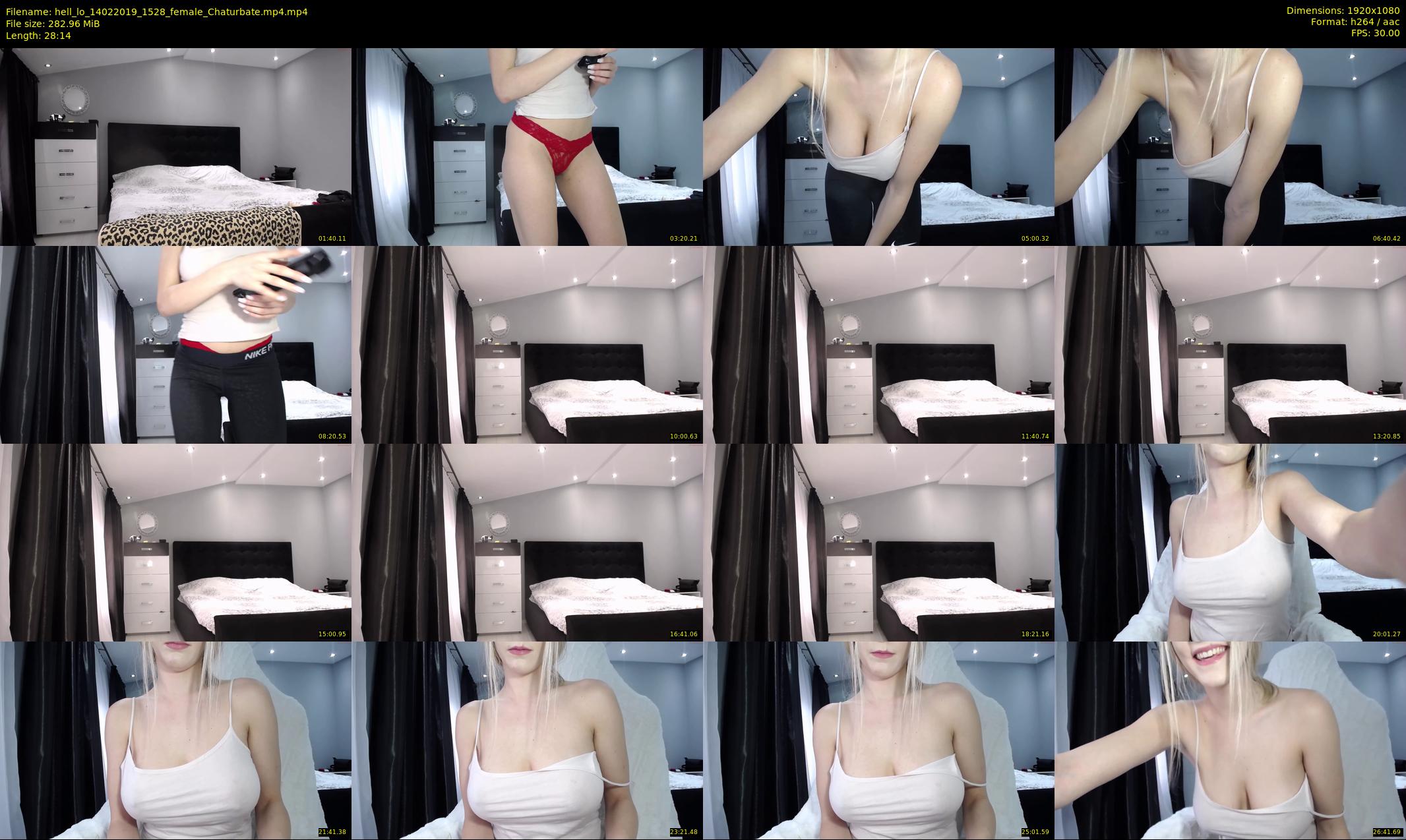 hell_lo — 29 minute Chaturbate female cam show recording, 1080p, Feb 14, 2019