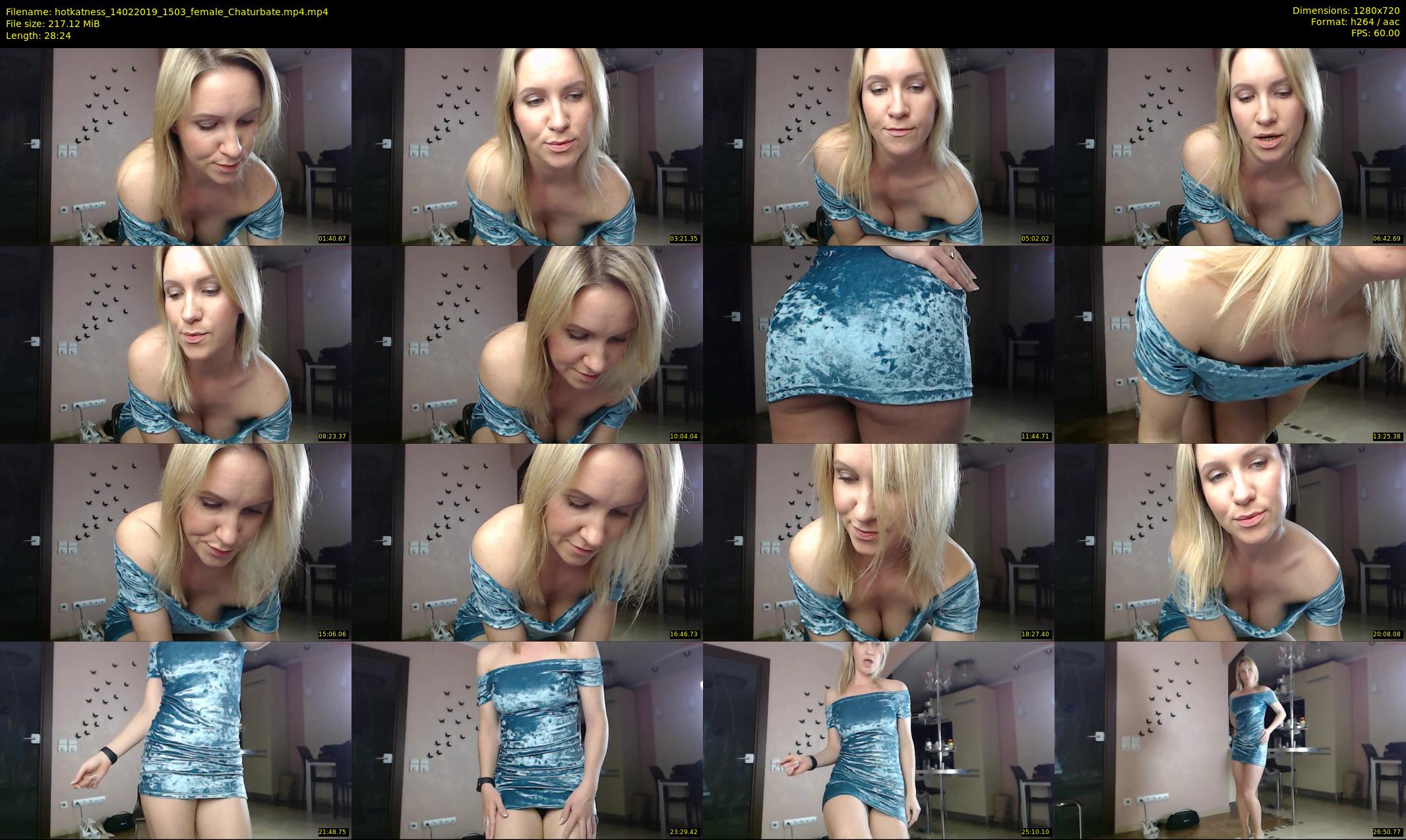 hotkatness — 29 minute Chaturbate female cam show recording, 720p, Feb 14, 2019