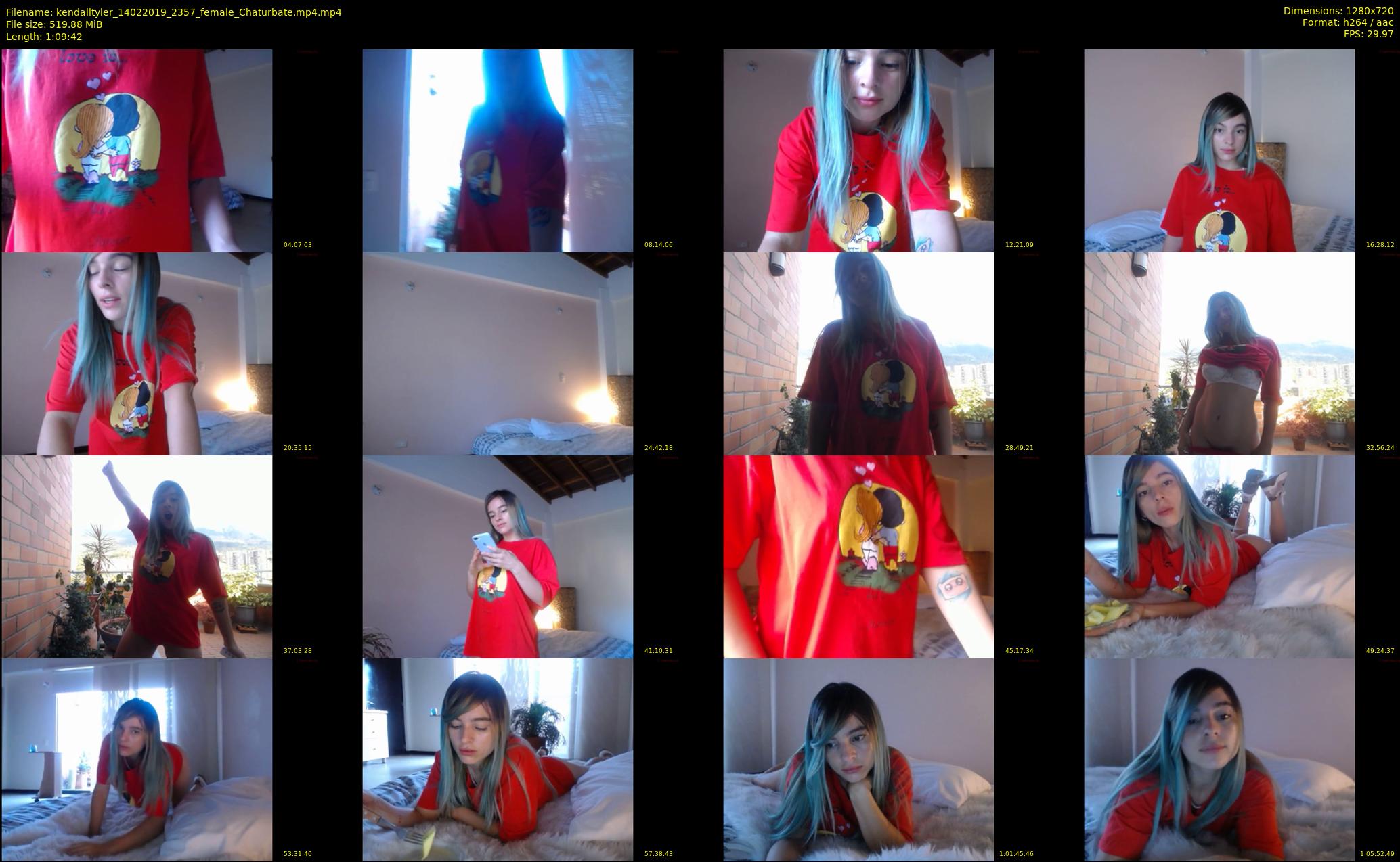 kendalltyler — 70 minute Chaturbate female cam show recording, 720p, Feb 14, 2019