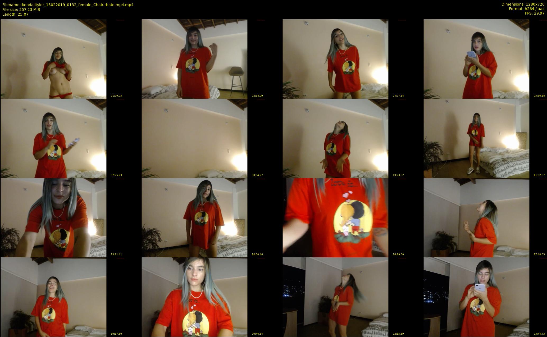 kendalltyler — 26 minute Chaturbate female cam show recording, 720p, Feb 15, 2019