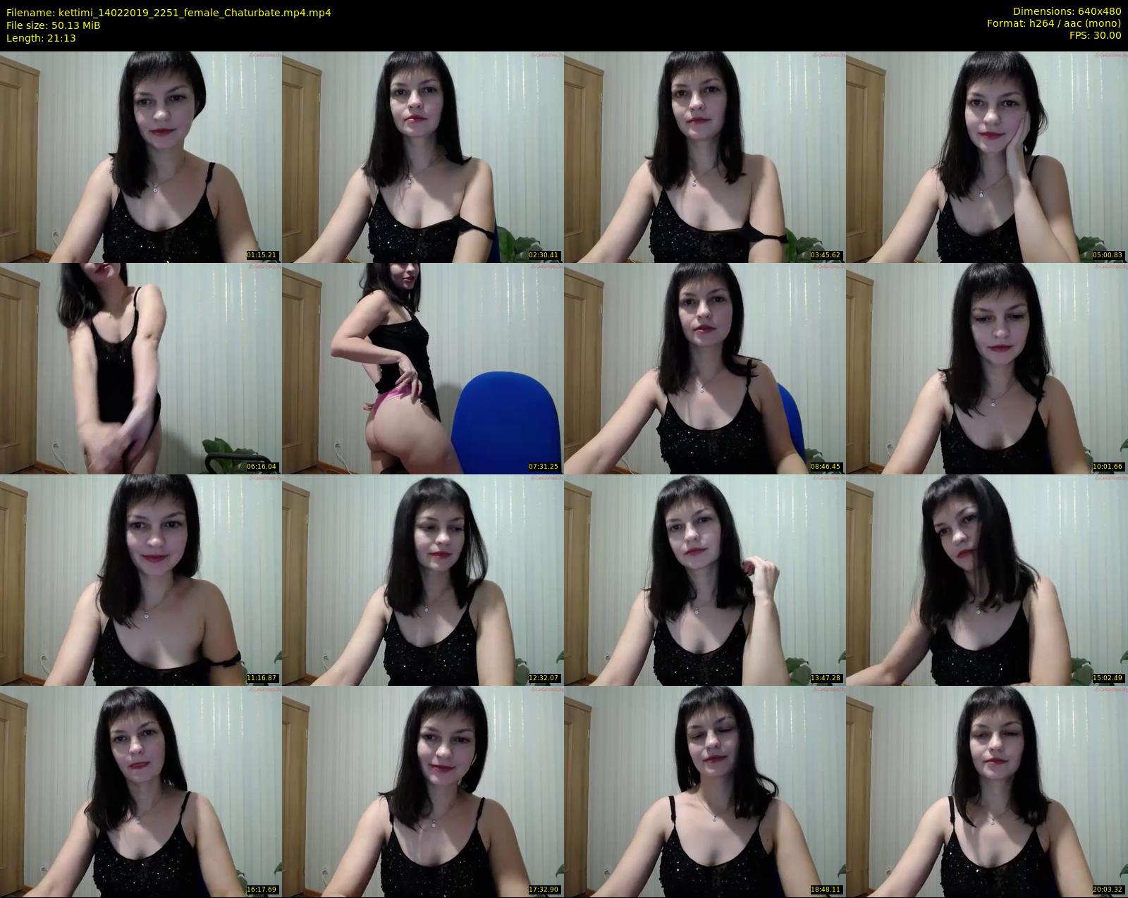 kettimi — 22 minute Chaturbate female cam show recording, 480p, Feb 14, 2019