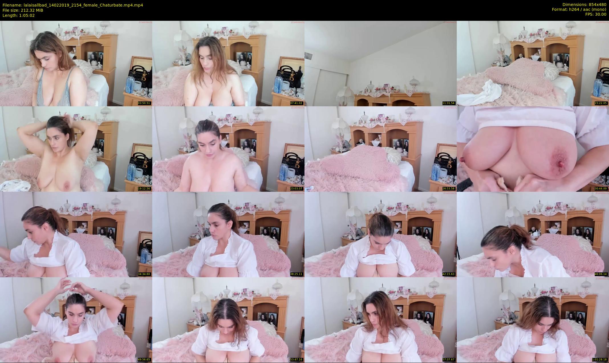 lalaisallbad — 66 minute Chaturbate female cam show recording, 480p, Feb 14, 2019