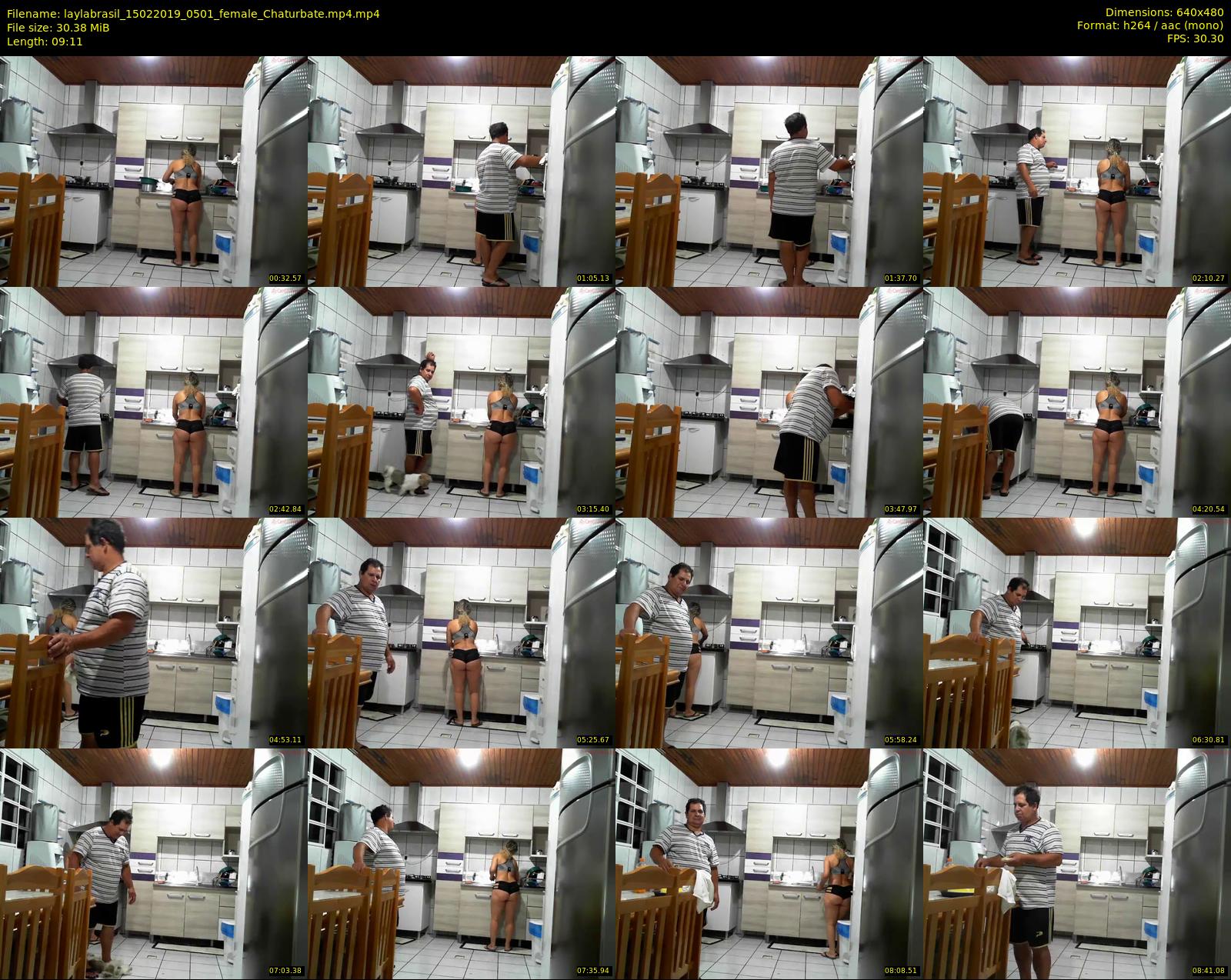 laylabrasil — 10 minute Chaturbate female cam show recording, 480p, Feb 15, 2019
