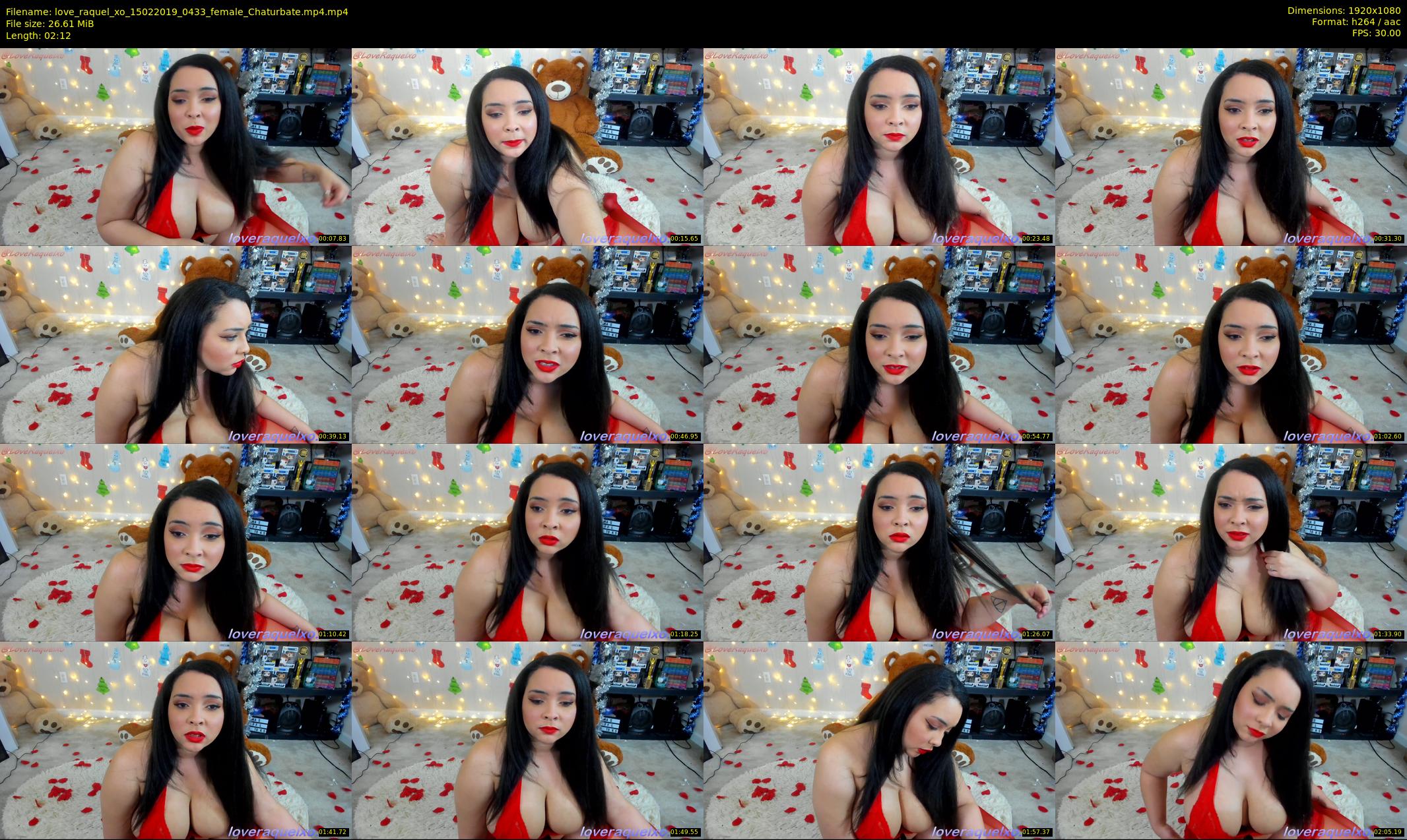 love_raquel_xo — 3 minute Chaturbate female cam show recording, 1080p, Feb 15, 2019