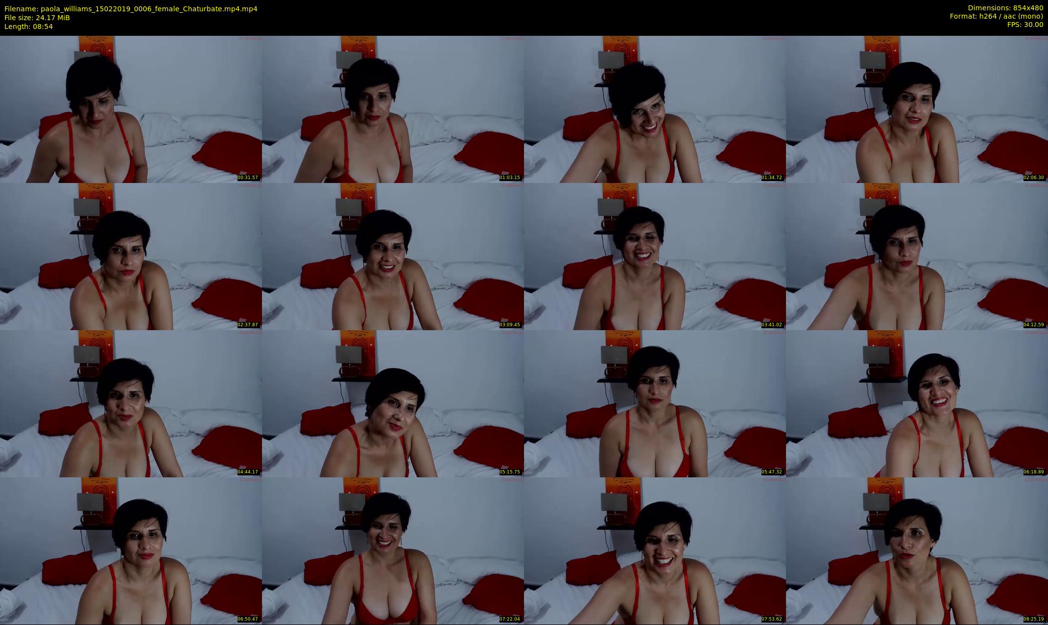 paola_williams — 9 minute Chaturbate female cam show recording, 480p, Feb 15, 2019