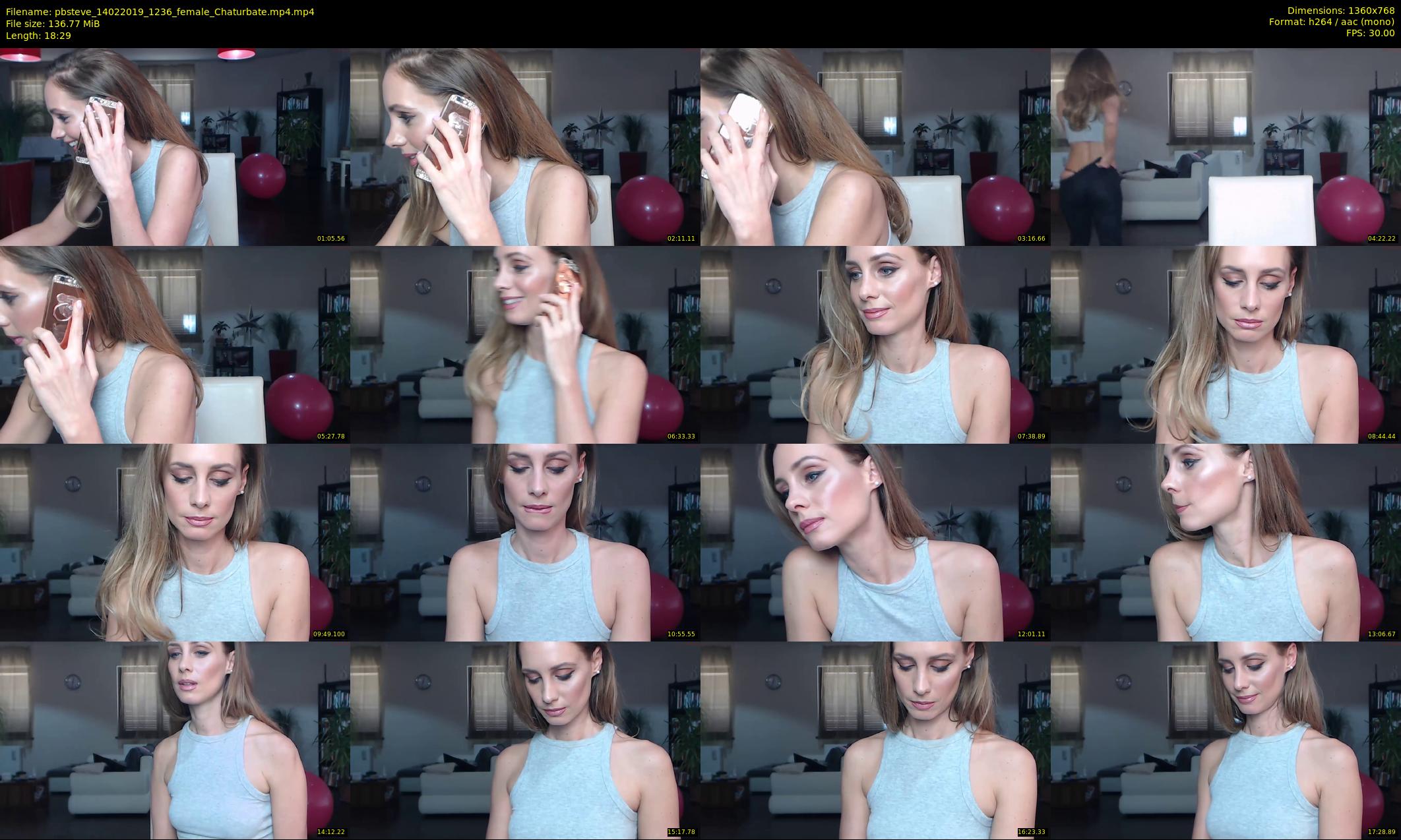 pbsteve — 19 minute Chaturbate couple cam show recording, 720p, Feb 14, 2019