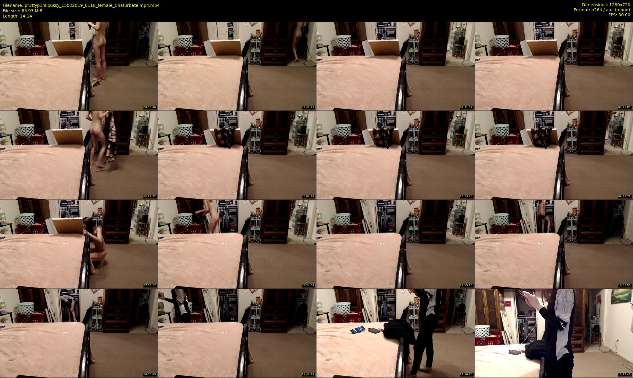 pr3ttyp1nkpussy — 15 minute Chaturbate couple cam show recording, 720p, Feb 15, 2019