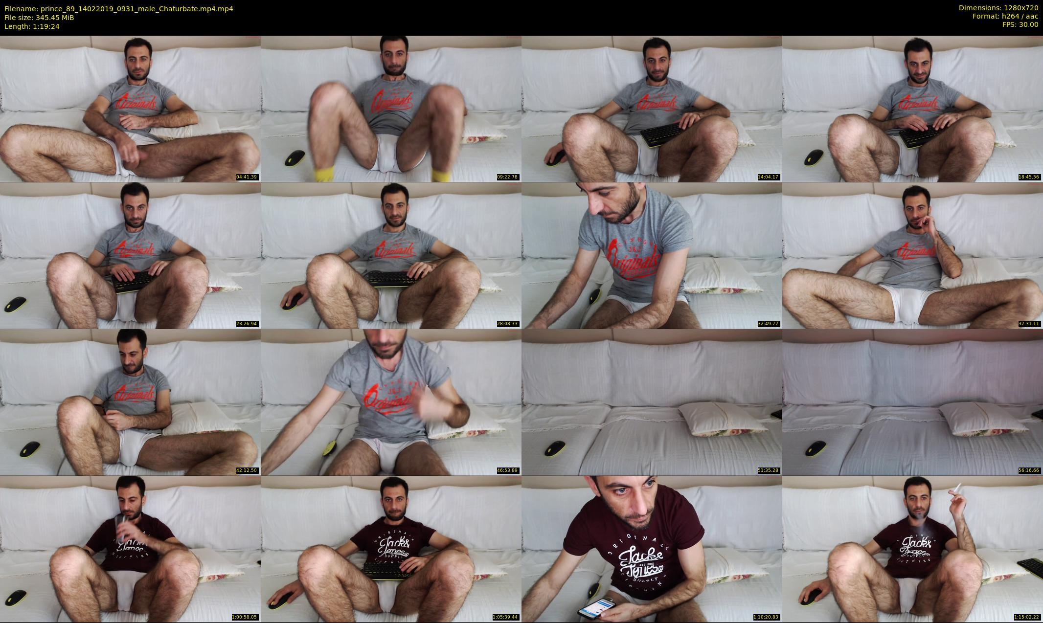 prince_89 — 80 minute Chaturbate male cam show recording, 720p, Feb 14, 2019