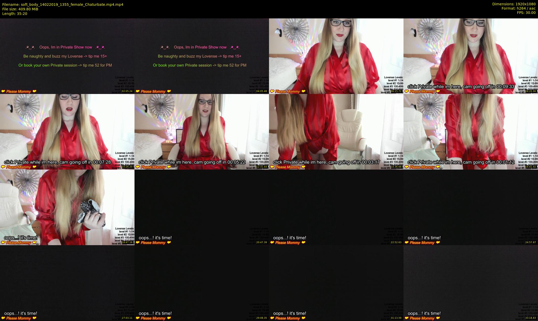 soft_body — 36 minute Chaturbate female cam show recording, 1080p, Feb 14, 2019