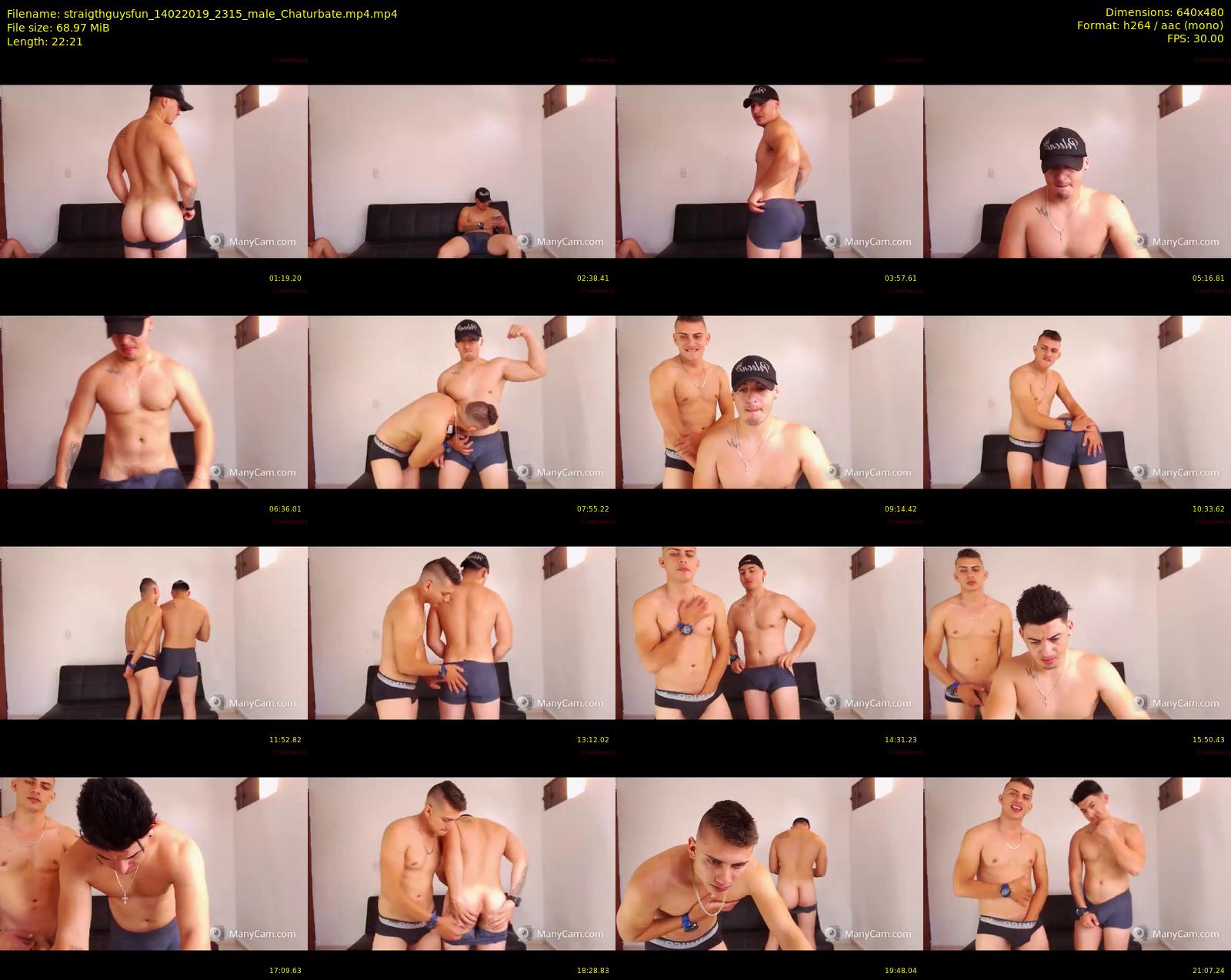 straigthguysfun — 23 minute Chaturbate male cam show recording, 480p, Feb 14, 2019