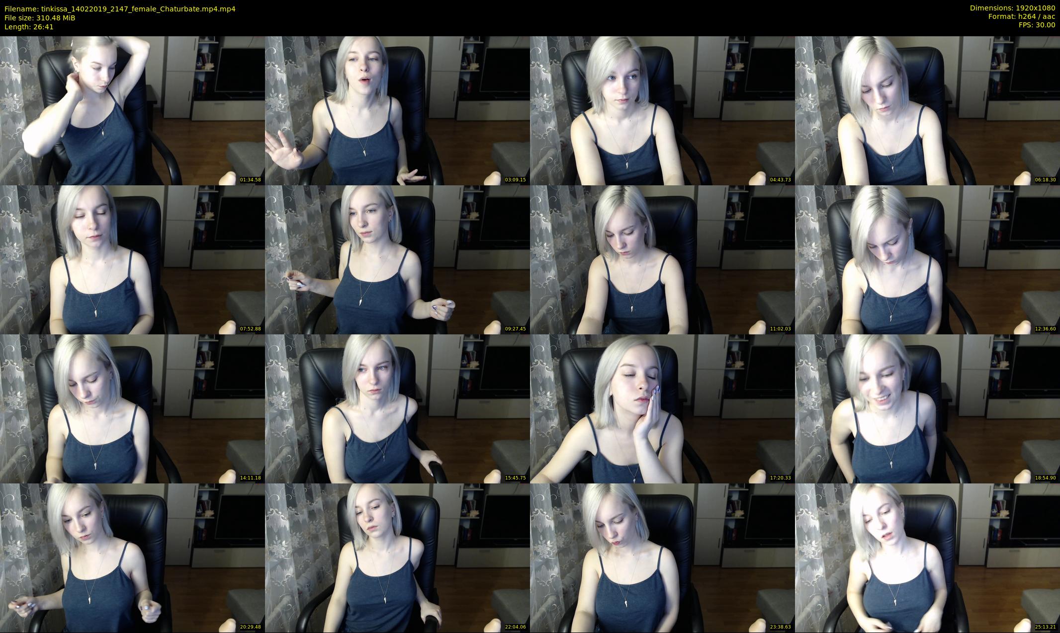 tinkissa — 27 minute Chaturbate couple cam show recording, 1080p, Feb 14, 2019