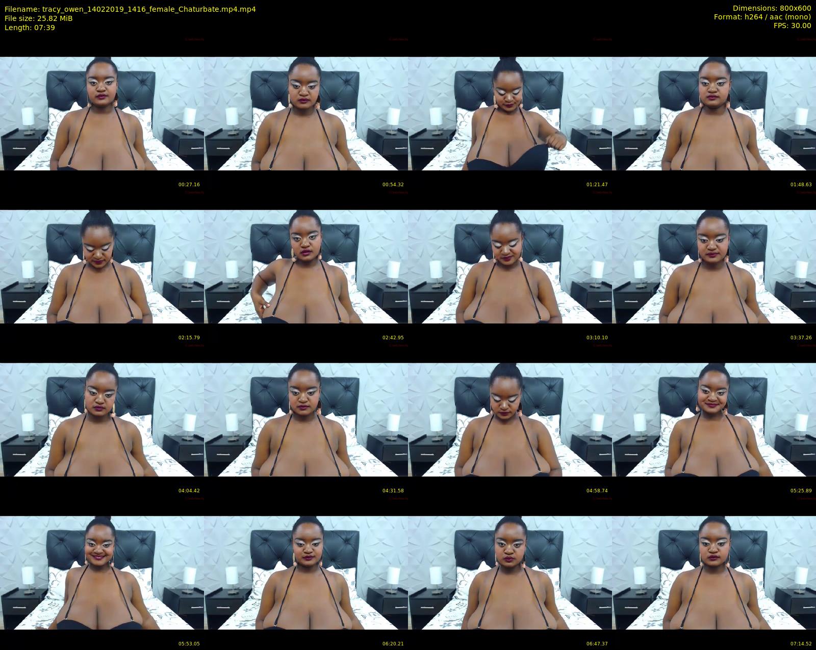 tracy_owen — 8 minute Chaturbate female cam show recording, 480p, Feb 14, 2019