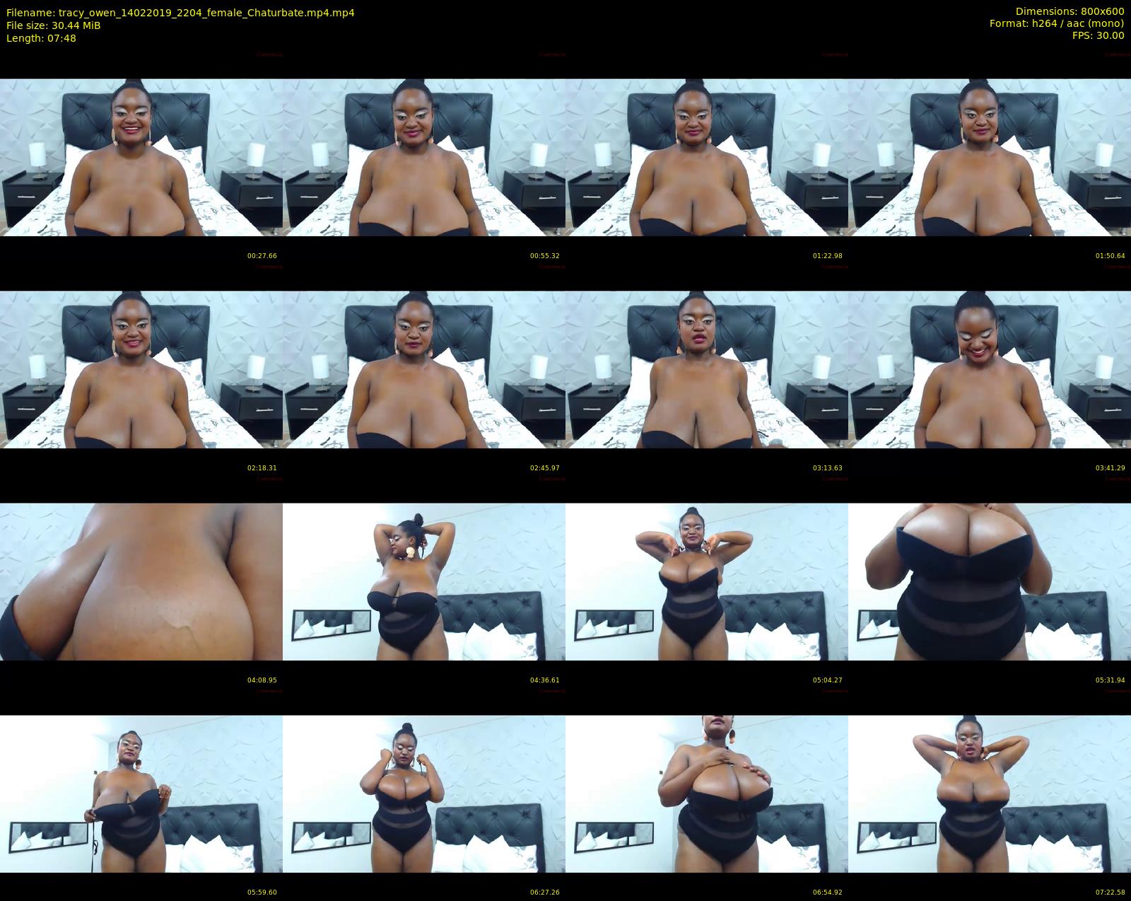 tracy_owen — 8 minute Chaturbate female cam show recording, 480p, Feb 14, 2019