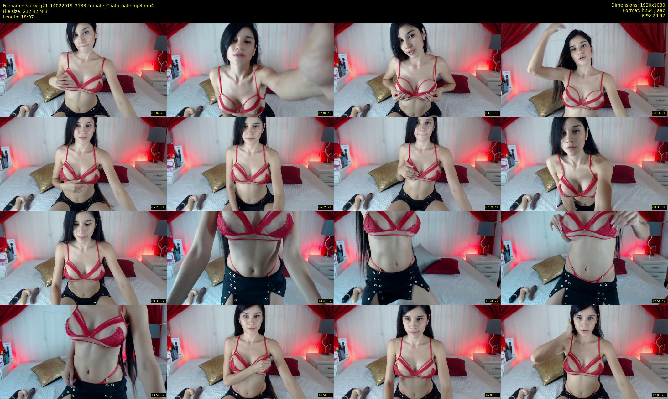 vicky_g21 — 19 minute Chaturbate female cam show recording, 1080p, Feb 14, 2019