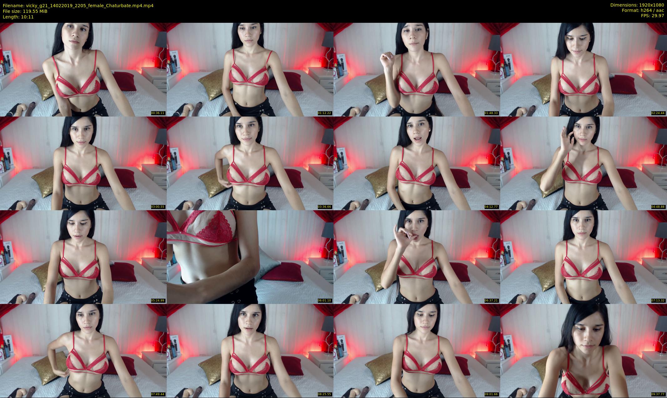 vicky_g21 — 11 minute Chaturbate female cam show recording, 1080p, Feb 14, 2019
