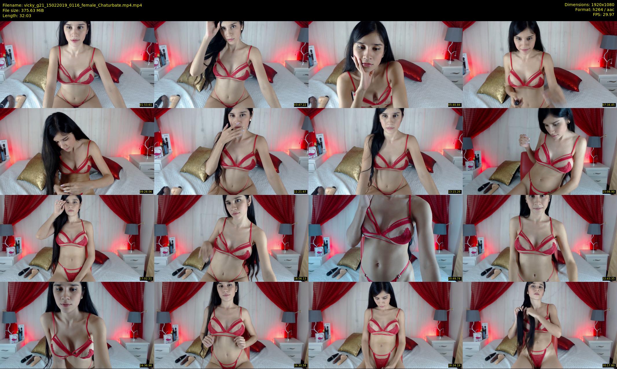 vicky_g21 — 33 minute Chaturbate female cam show recording, 1080p, Feb 15, 2019