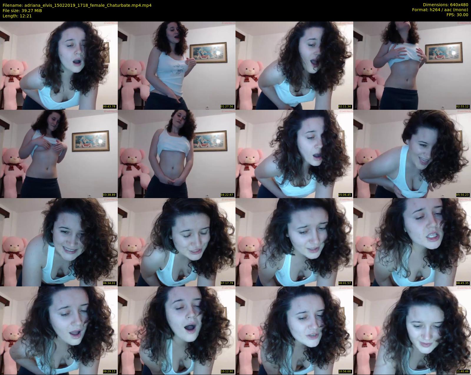 adriana_elvis — 13 minute Chaturbate couple cam show recording, 480p, Feb 15, 2019
