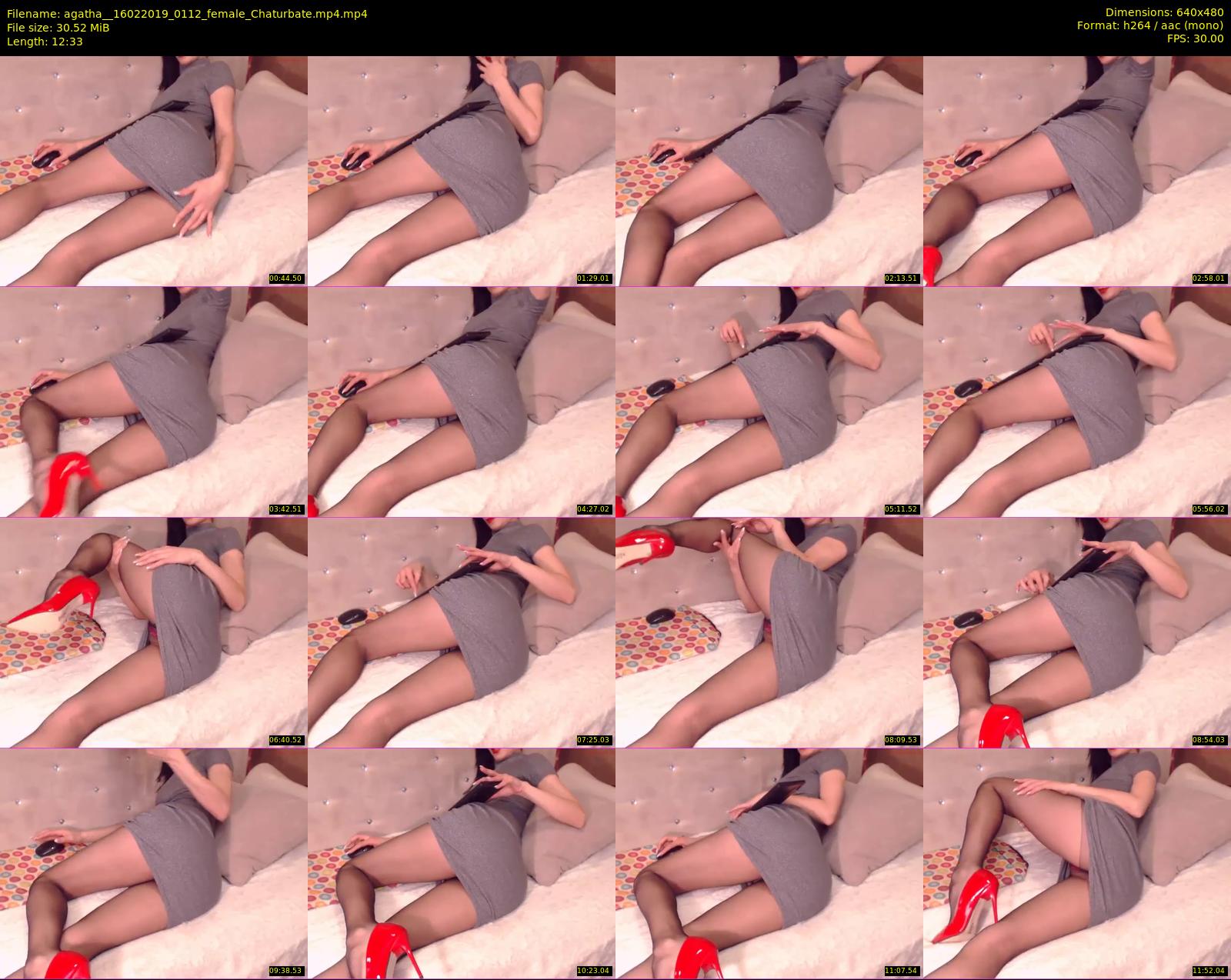 agatha_ — 13 minute Chaturbate female cam show recording, 480p, Feb 16, 2019