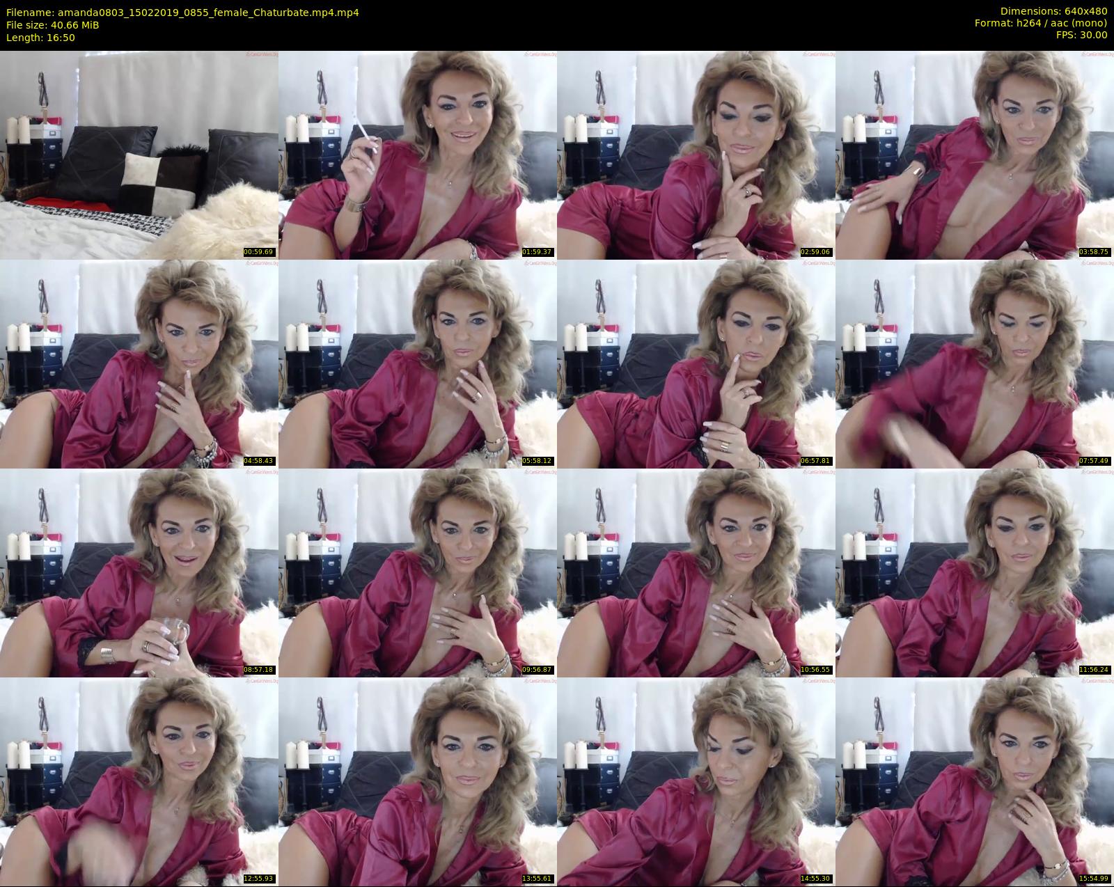 amanda0803 — 17 minute Chaturbate female cam show recording, 480p, Feb 15, 2019