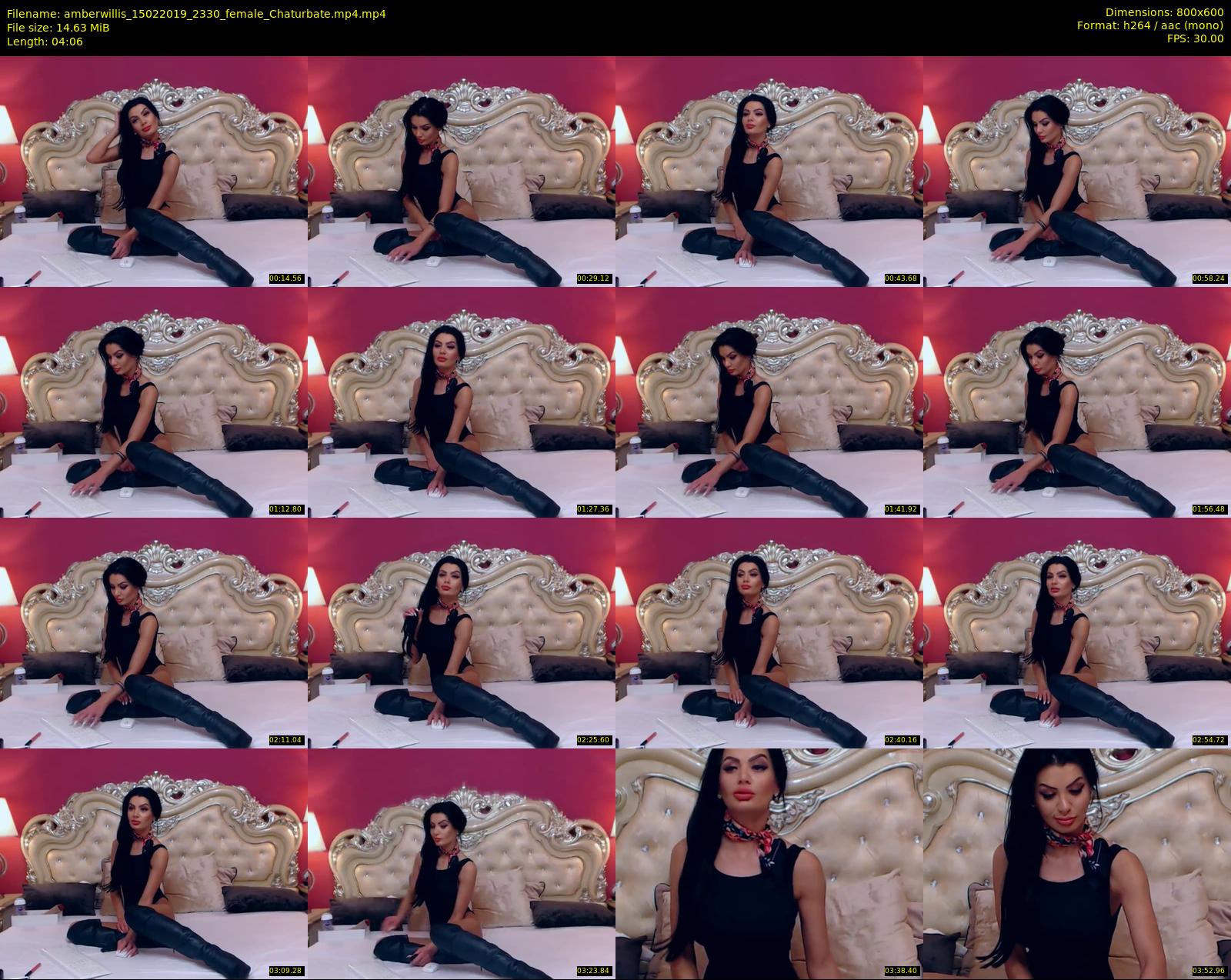 amberwillis — 5 minute Chaturbate female cam show recording, 480p, Feb 15, 2019