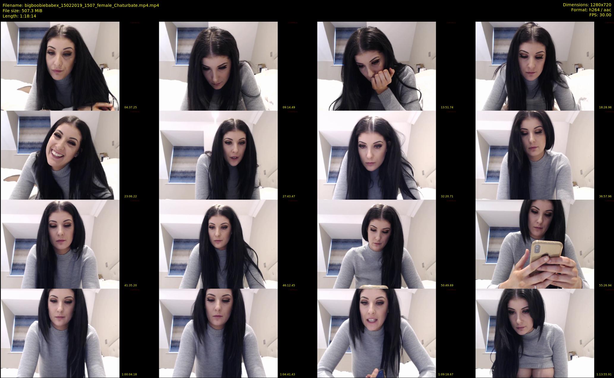 bigboobiebabex — 79 minute Chaturbate female cam show recording, 720p, Feb 15, 2019