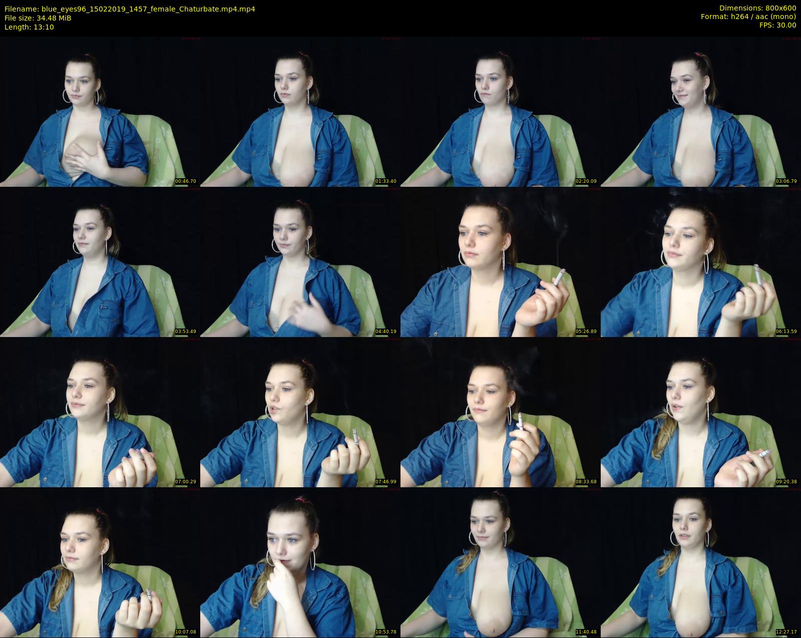 blue_eyes96 — 14 minute Chaturbate female cam show recording, 480p, Feb 15, 2019