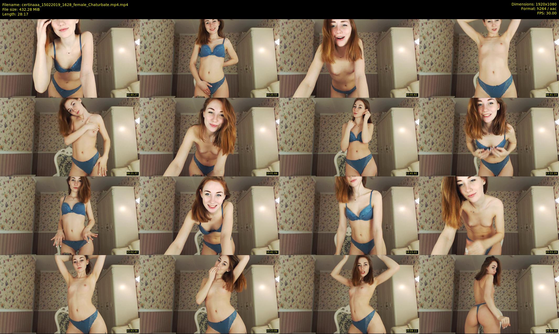 certinaaa — 29 minute Chaturbate female cam show recording, 1080p, Feb 15, 2019