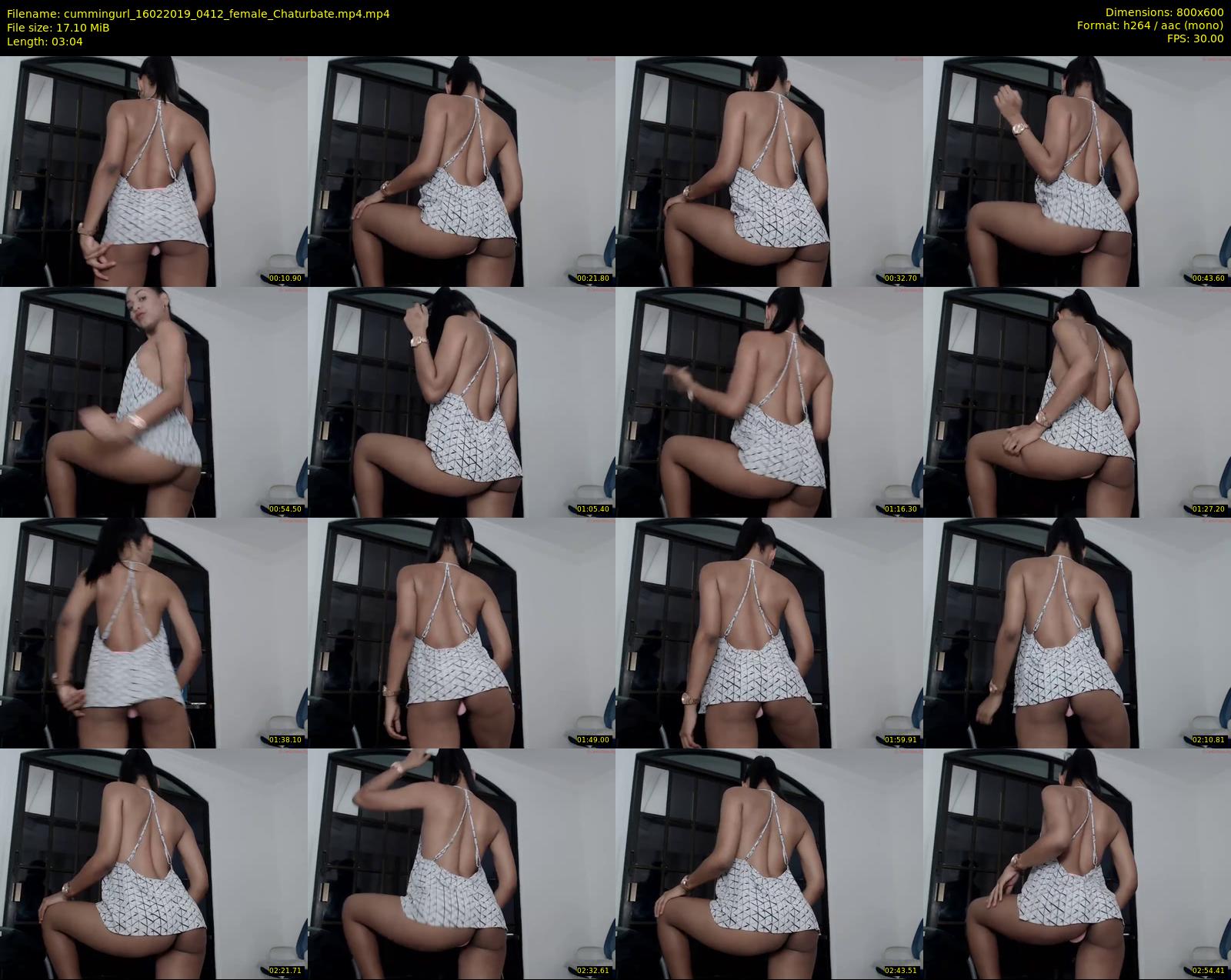 cummingurl — 4 minute Chaturbate couple cam show recording, 480p, Feb 16, 2019