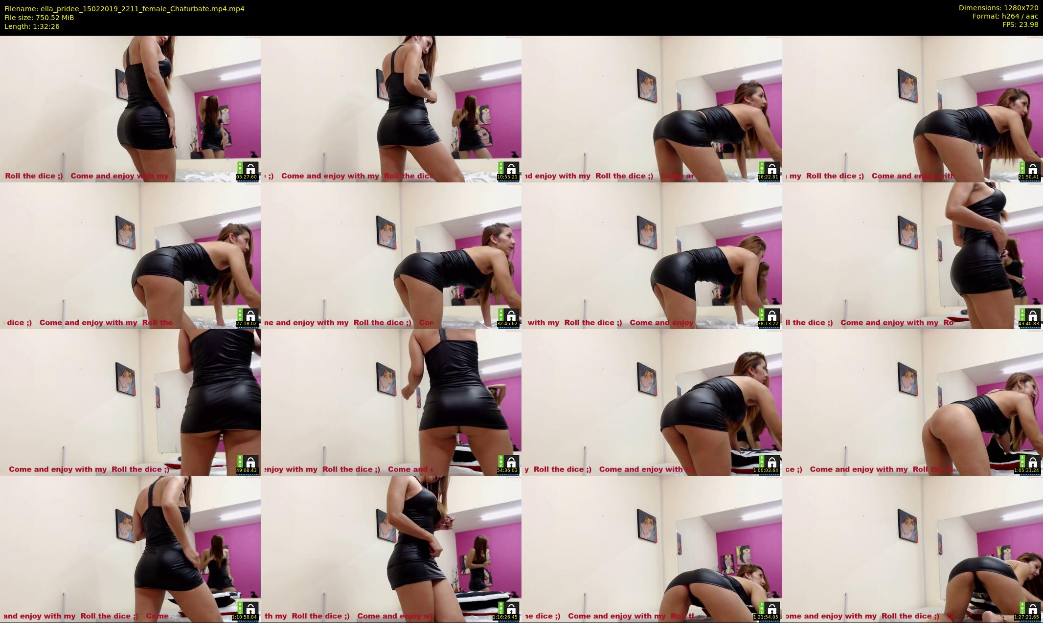 ella_pridee — 93 minute Chaturbate female cam show recording, 720p, Feb 15, 2019