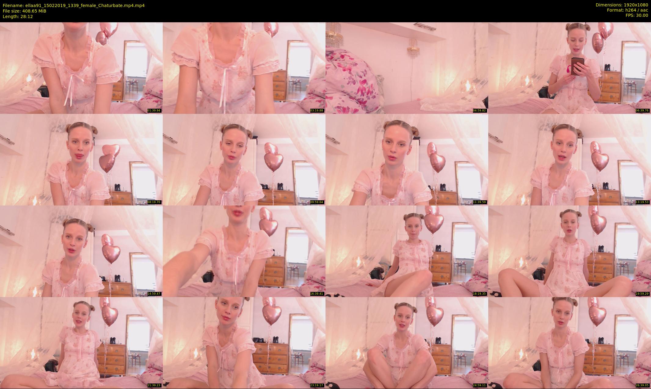 ellaa91 — 29 minute Chaturbate female cam show recording, 1080p, Feb 15, 2019