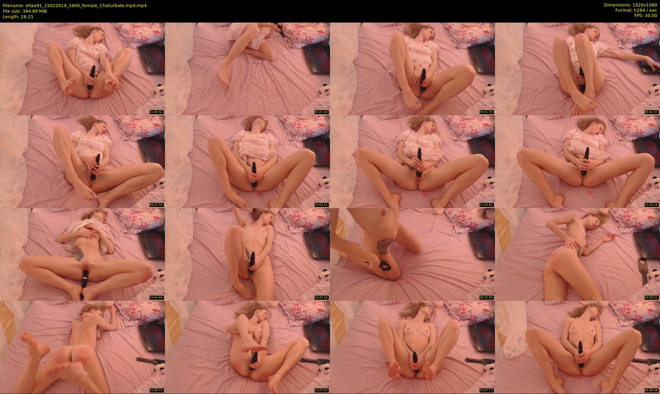 ellaa91 — 29 minute Chaturbate female cam show recording, 1080p, Feb 15, 2019