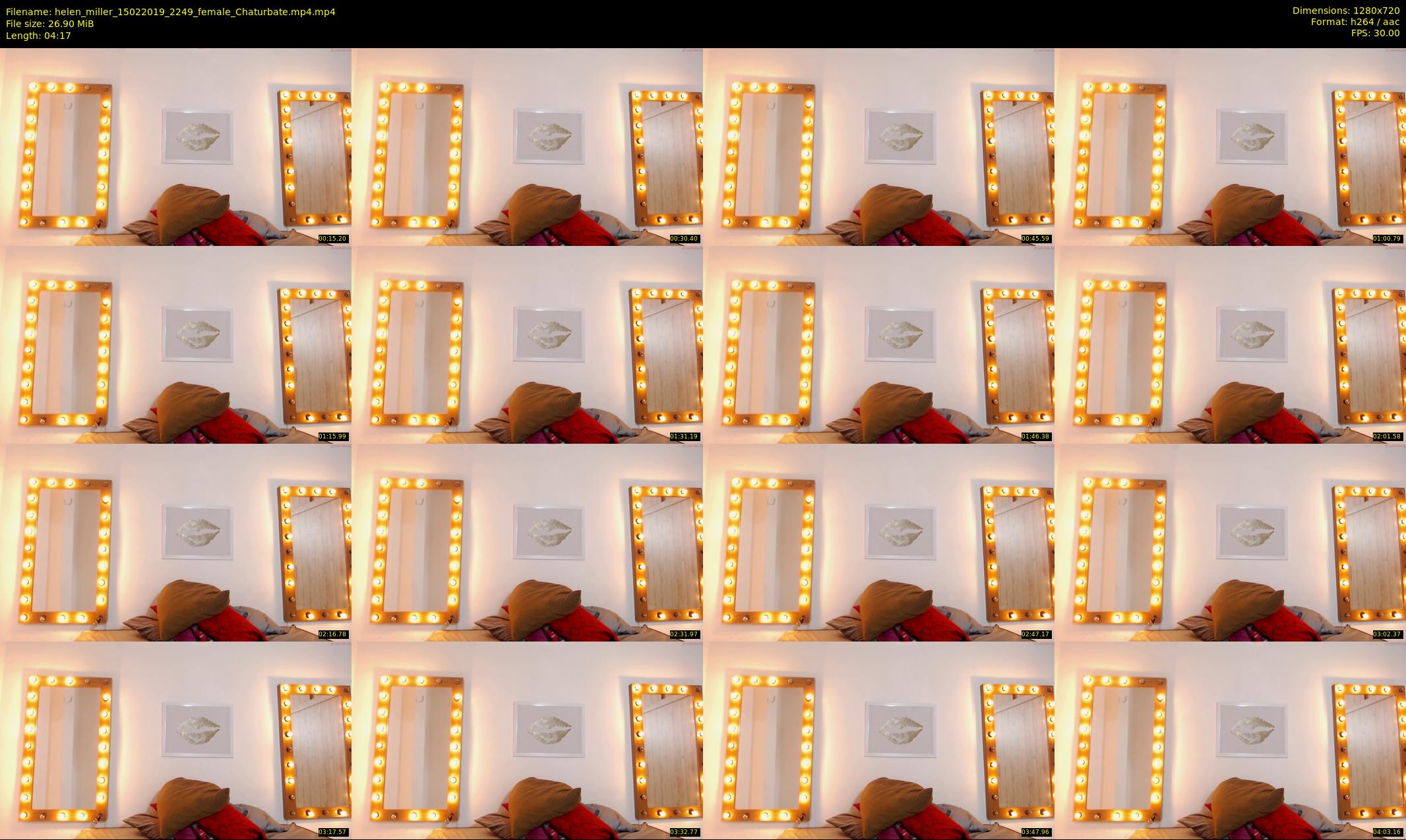 helen_miller — 5 minute Chaturbate female cam show recording, 720p, Feb 15, 2019