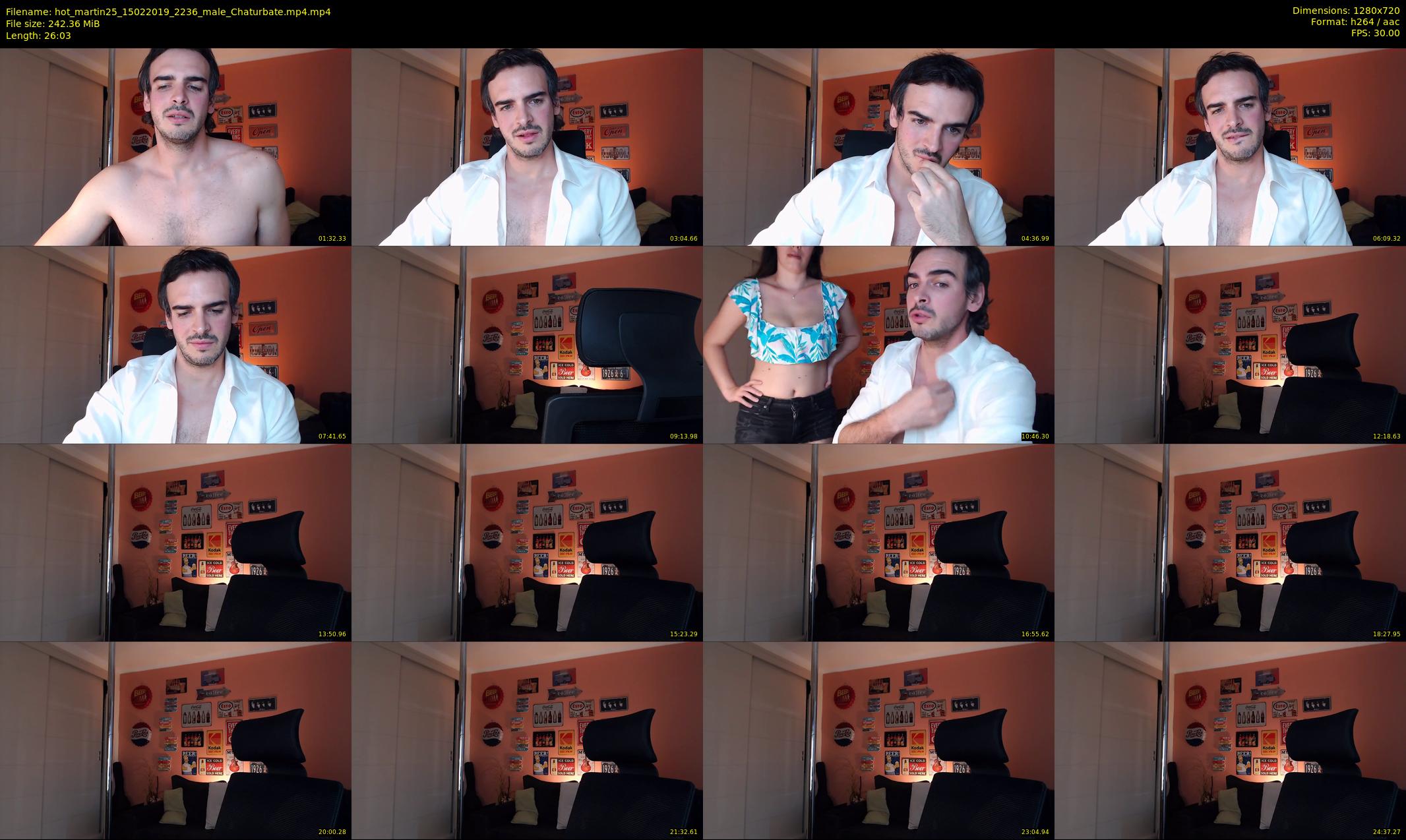 hot_martin25 — 27 minute Chaturbate male cam show recording, 720p, Feb 15, 2019
