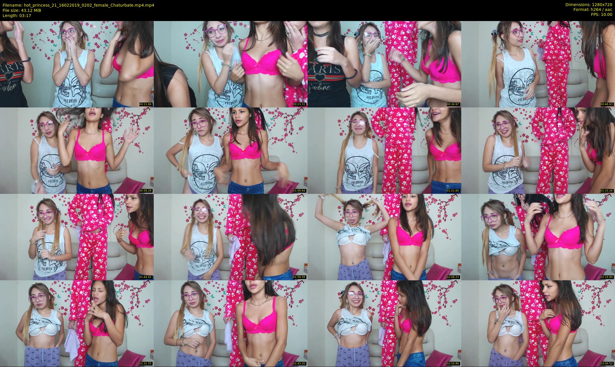 hot_princess_21 — 4 minute Chaturbate female cam show recording, 720p, Feb 16, 2019